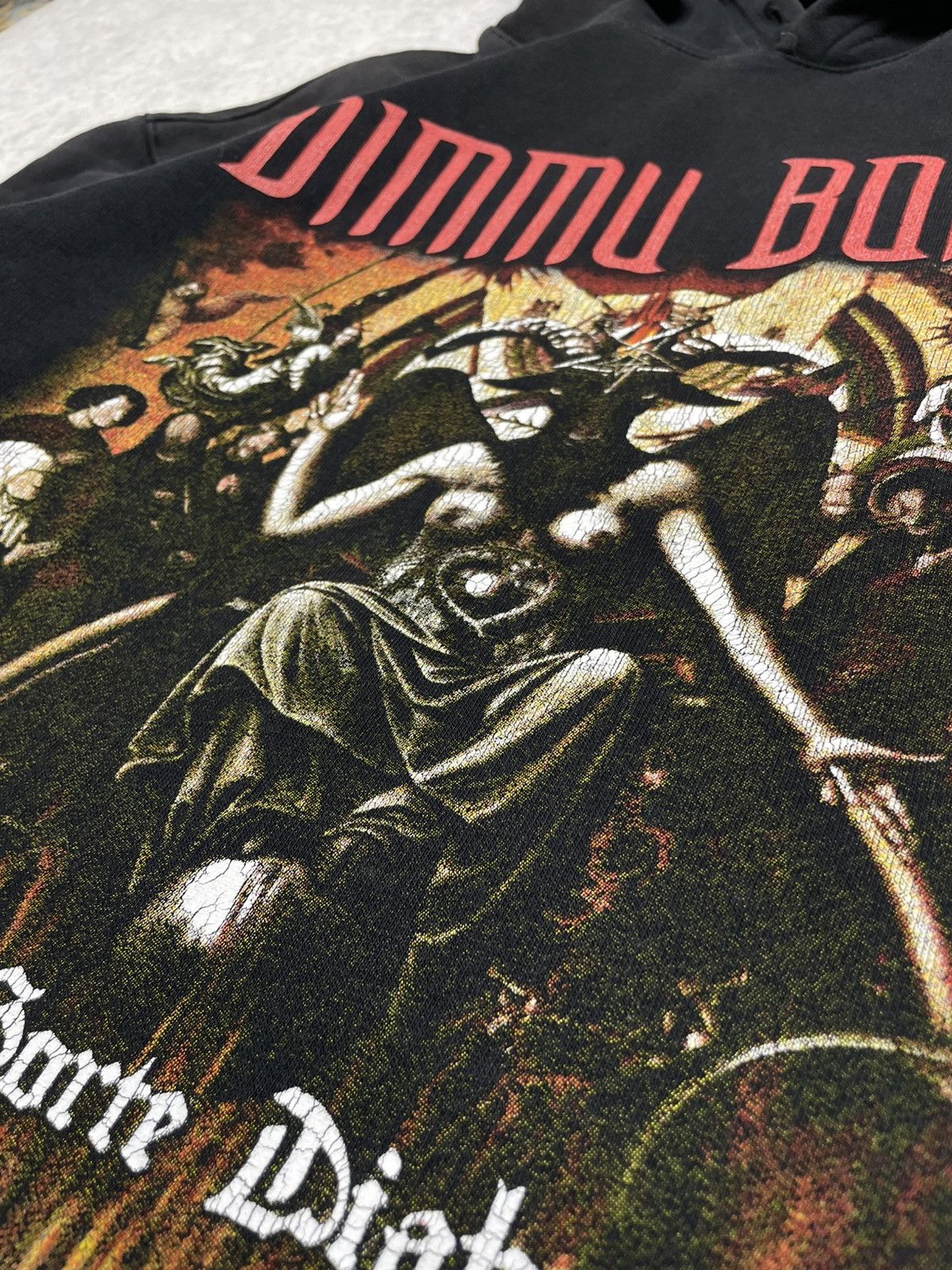 Band Tees Y2K Tour DIMMU BORGIR In Sorte Diaboli Screen Star Size US L / EU 52-54 / 3 - 6 Thumbnail