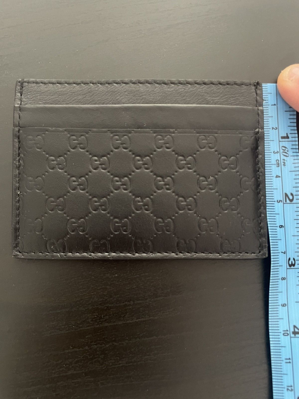 Gucci Card holder Gucci Microguccissima black Size ONE SIZE - 6 Thumbnail