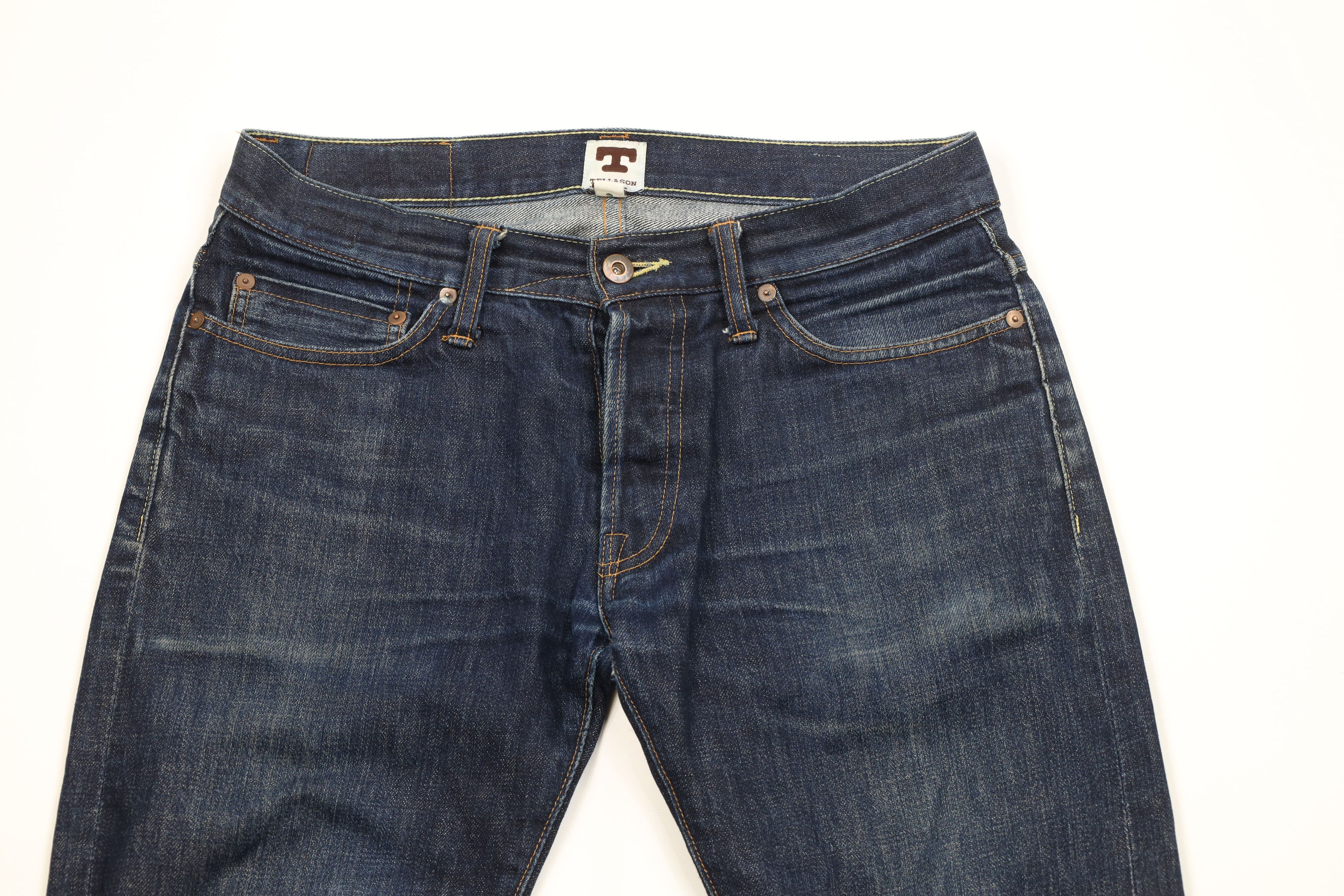Tellason Tellason Cone Selvedge Denim Gustave Slim Tapered Jeans USA Size US 30 / EU 46 - 2 Thumbnail