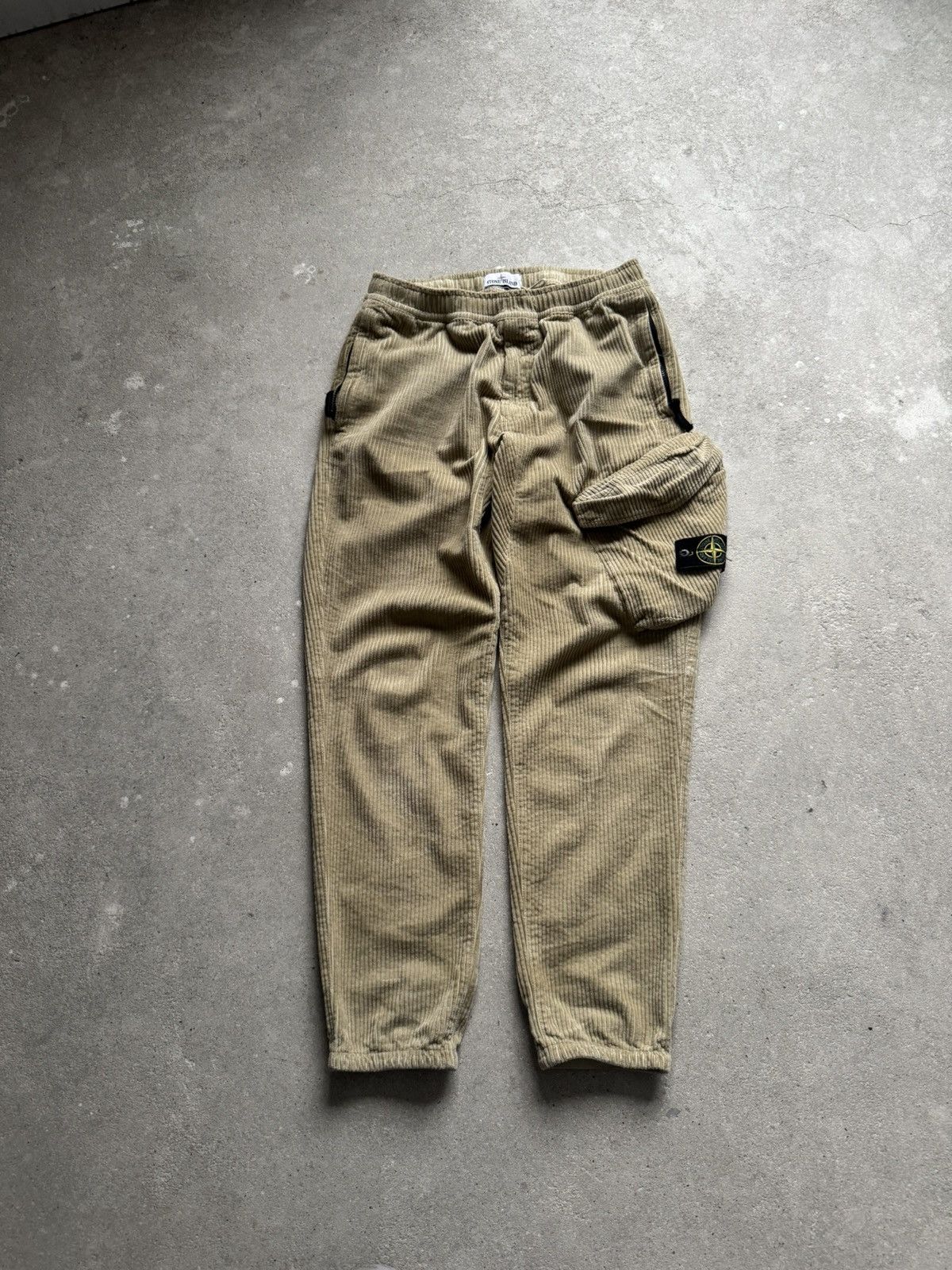 Stone Island Stone Island Cargo Corduroy Pants Size US 33 - 15 Thumbnail