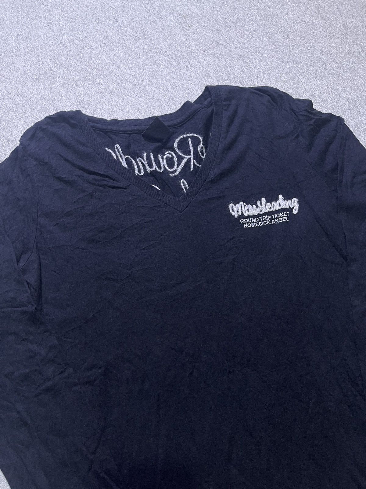 Japanese Brand Y2K MOUSSY long sleeve tshirt Size US M / EU 48-50 / 2 - 5 Thumbnail