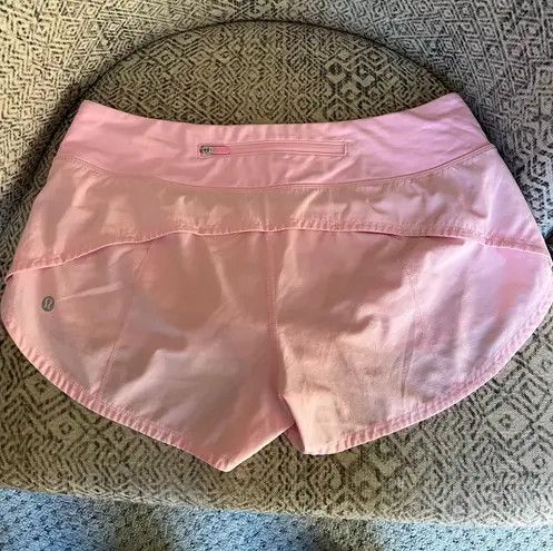 Lululemon Lululemon Speed Up Short Exclusive Rare Pink Color Size 4 Size 22" - 1 Thumbnail