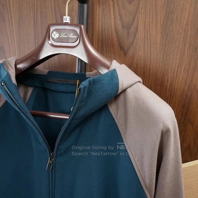 Loro Piana Loro Piana Cashmere Hooded Jacket. Size US M / EU 48-50 / 2 - 4 Thumbnail