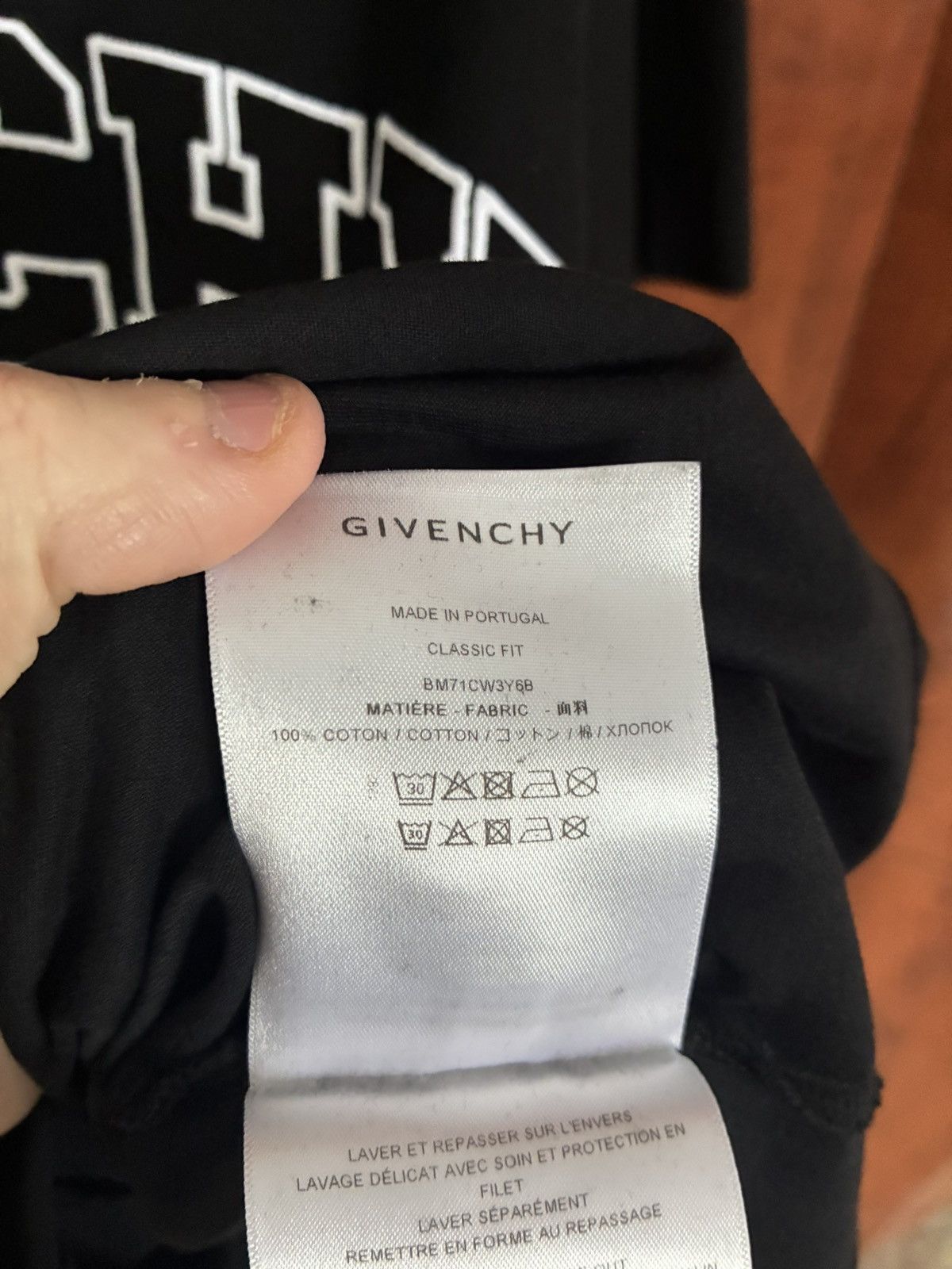Givenchy Givenchy College Embroided T Shirt Size US M / EU 48-50 / 2 - 5 Thumbnail