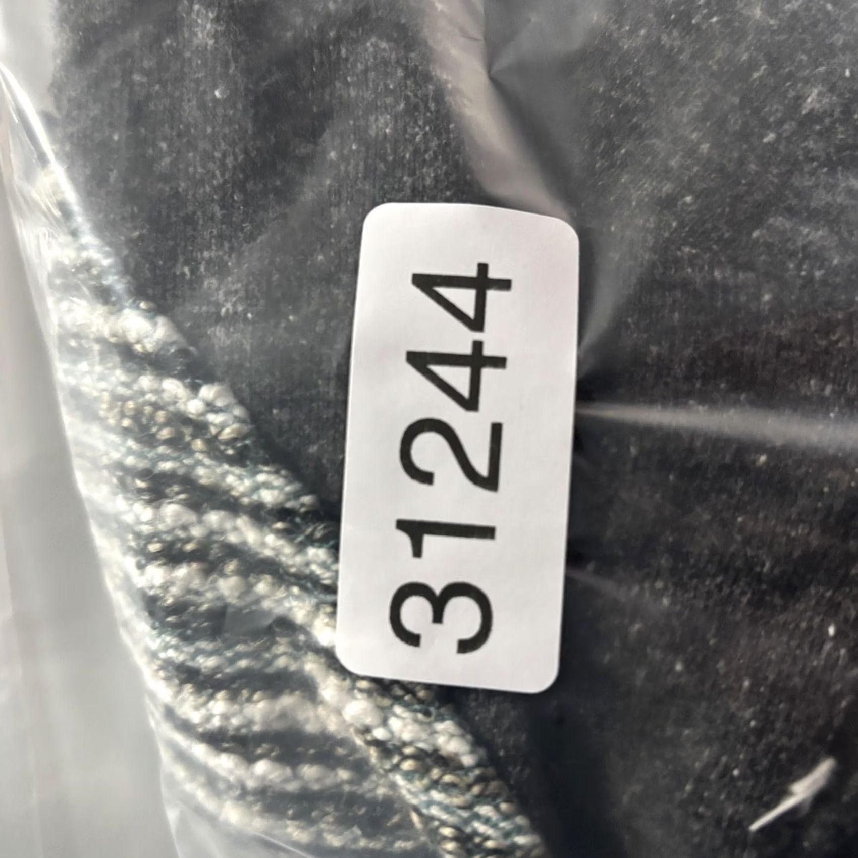 Lucky Brand Lucky Brand Sweater Womens Medium Gray Striped Full Zip Raglan Knit Jacket Size M / US 6-8 / IT 42-44 - 6 Thumbnail