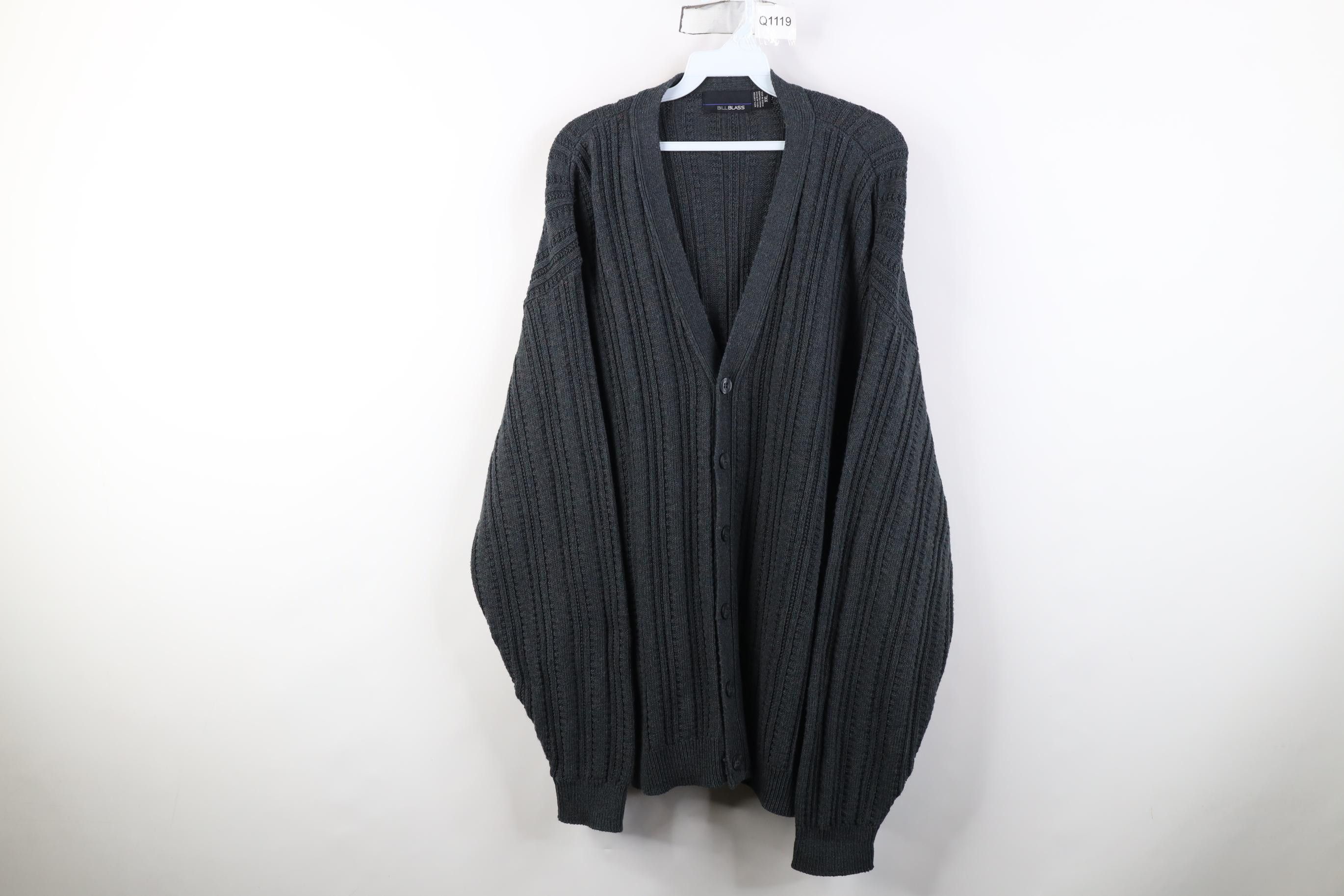 Vintage Vintage 90s Streetwear Rainbow Fleck Knit Cardigan Sweater Size US XXL / EU 58 / 5 - 1 Thumbnail