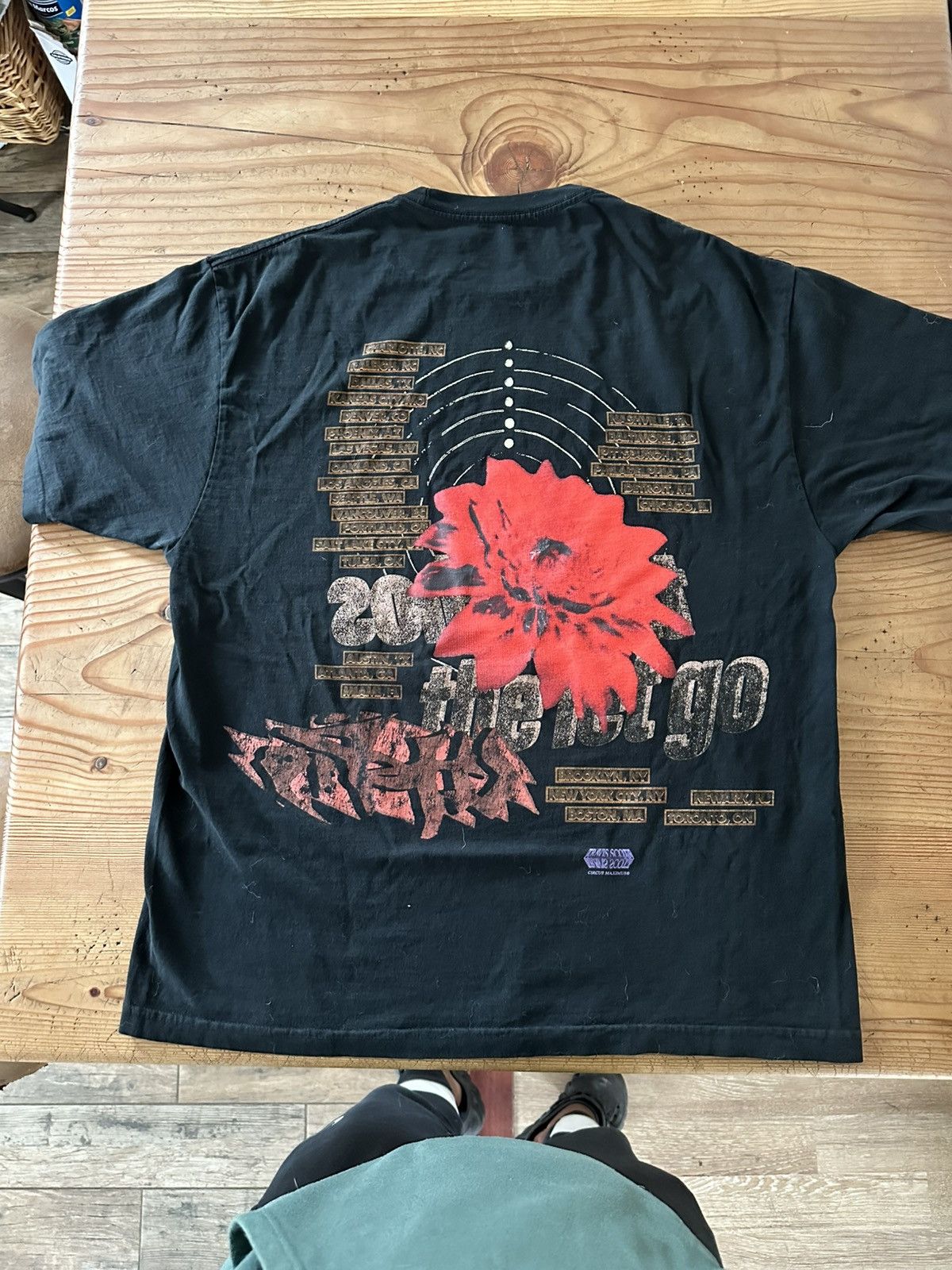 Travis Scott Travis Scott utopia tour T-shirt Size US XL / EU 56 / 4 - 5 Thumbnail