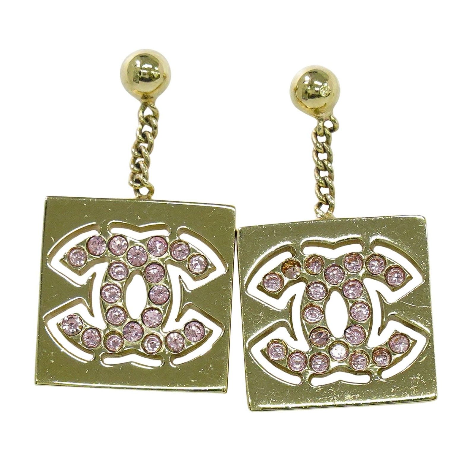 Chanel Chanel CC Dangle Earrings Metal Size ONE SIZE - 1 Thumbnail
