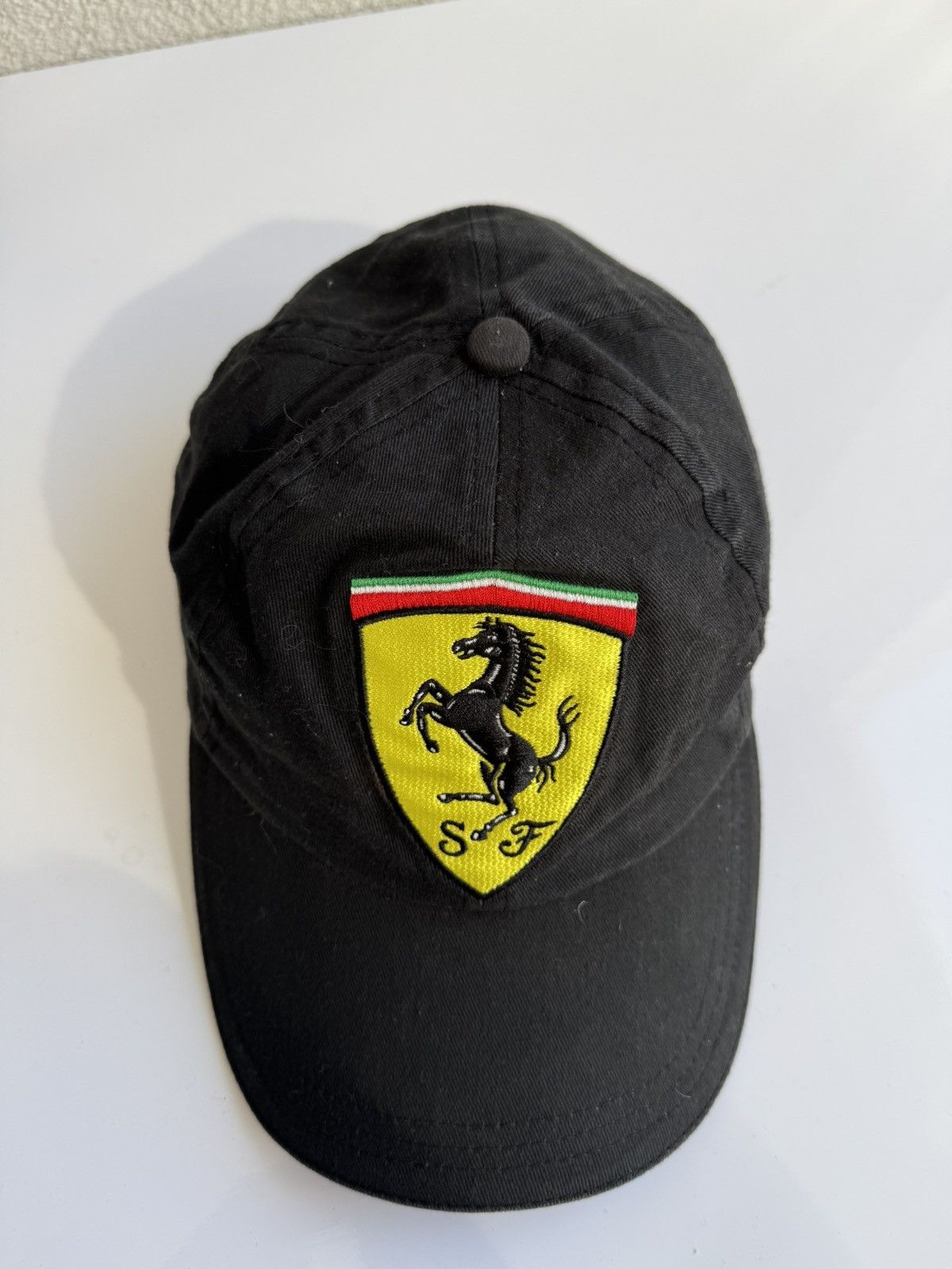 Ferrari Ferrari Racing Cap Black Vintage Size ONE SIZE - 2 Thumbnail