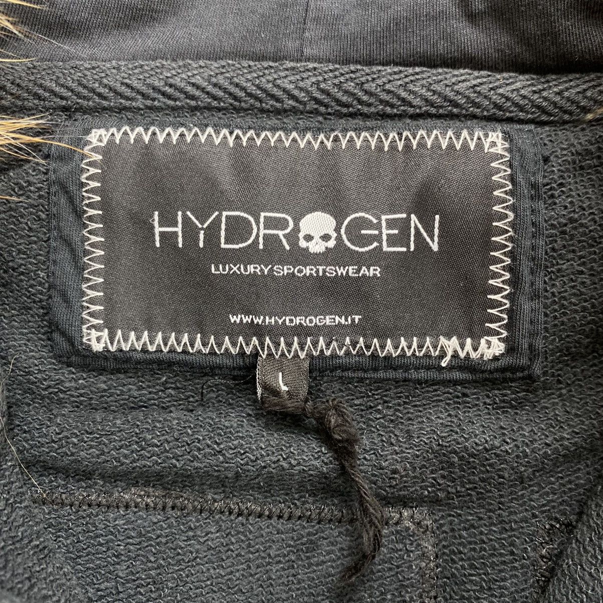 If Six Was Nine 2000s Hydrogen Skulls Ifsix Cross Lgb Style Zip Fur Hoodie Size US L / EU 52-54 / 3 - 7 Thumbnail