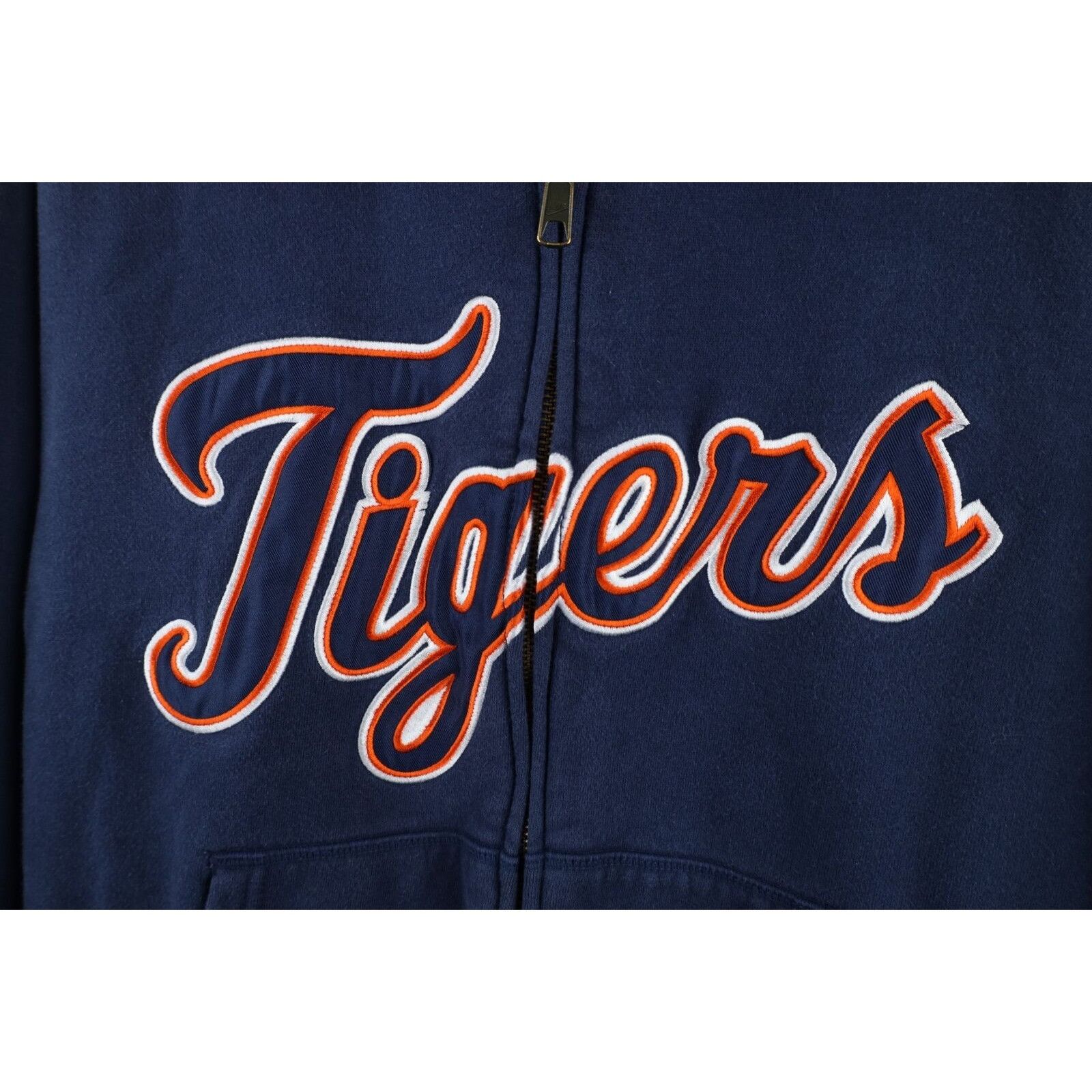 Nike Vintage Nike Travis Scott Mini Swoosh Detroit Tigers Hoodie Size US S / EU 44-46 / 1 - 4 Thumbnail