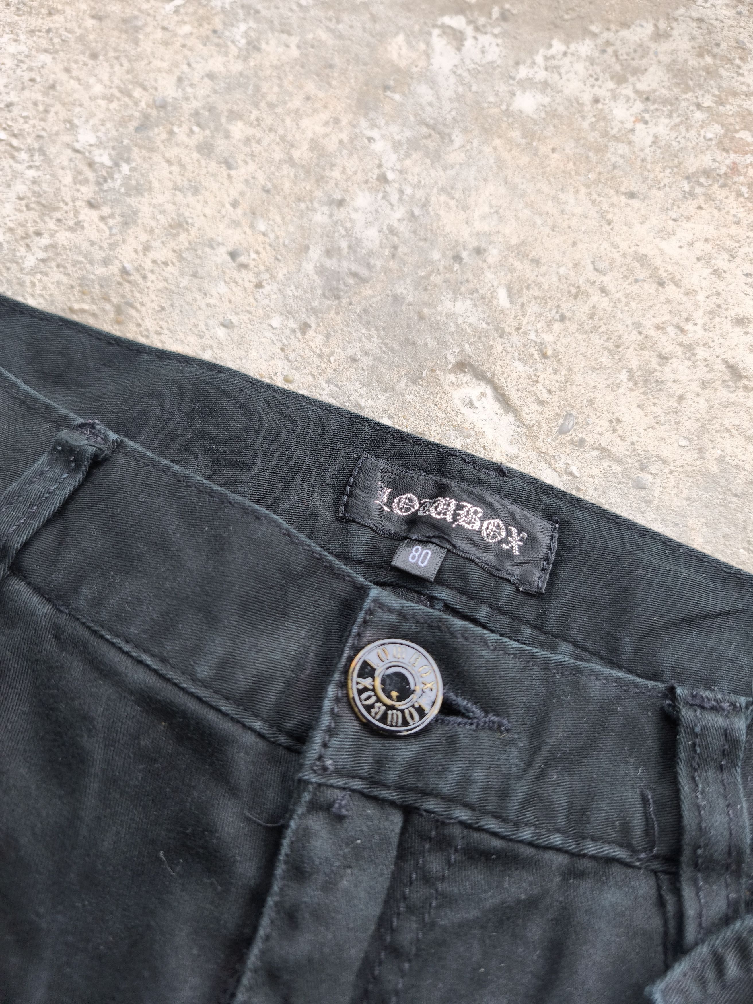 Japanese Brand × Le Grande Bleu (L.G.B.) Lowbox eight pocket flare pants Size US 31 - 5 Thumbnail