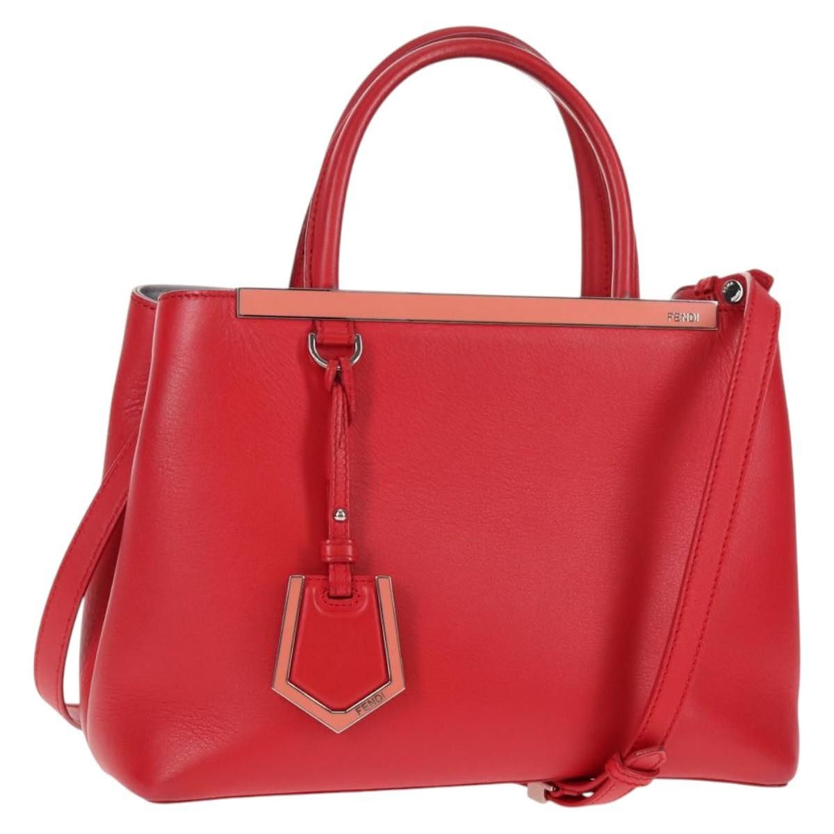 Fendi Fendi 2Jours Bag Leather Size ONE SIZE - 1 Thumbnail
