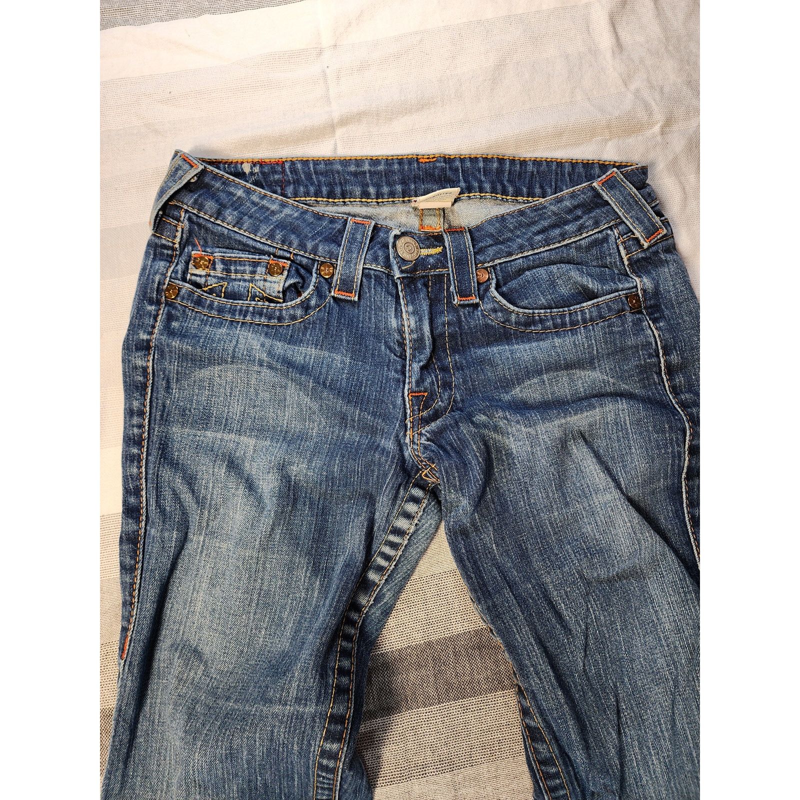 True Religion Flare True Religion denim Jeans Size 30" / US 8 / IT 44 - 3 Thumbnail