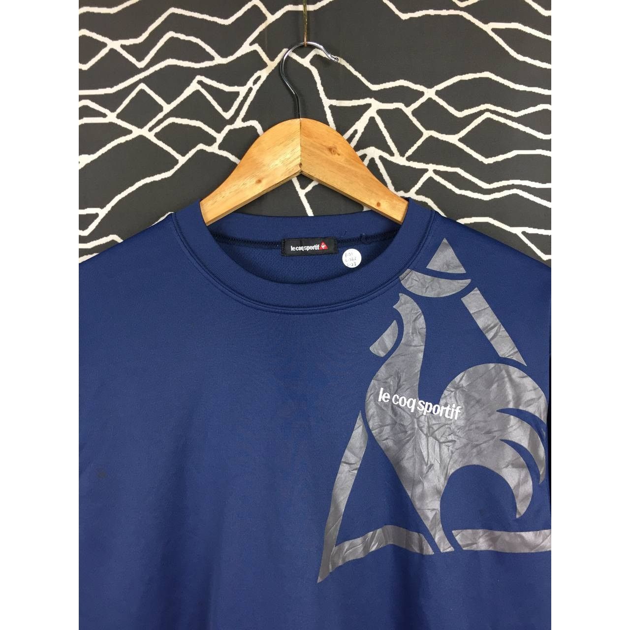 Le Coq Sportif × Vintage Le Coq Sportif Big Logo Sportswear Longsleeve Jersey Size US L / EU 52-54 / 3 - 3 Thumbnail