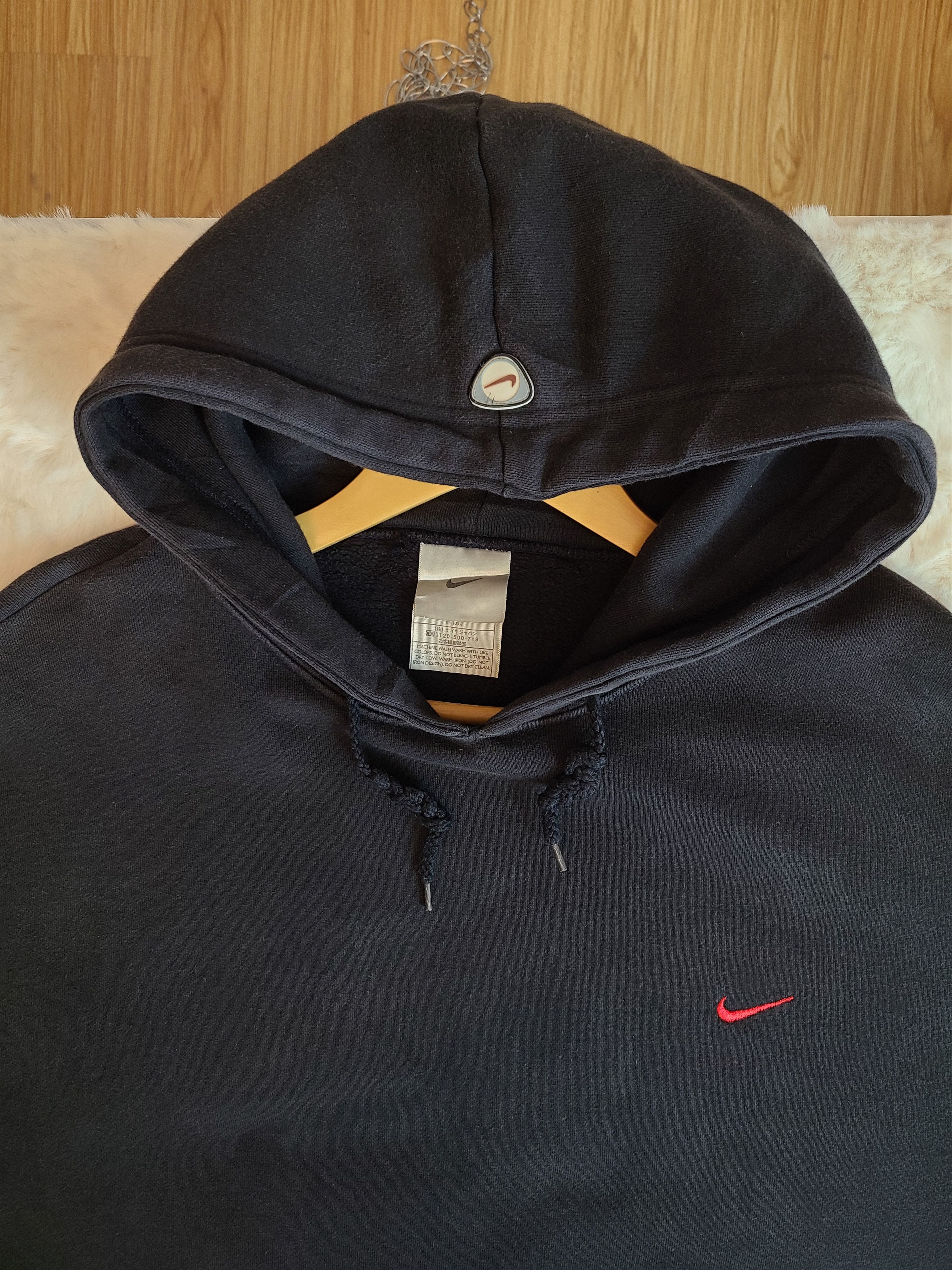 Nike Nike Y2k Hoodie - Red Swoosh & Basketball Logo Size US L / EU 52-54 / 3 - 4 Thumbnail