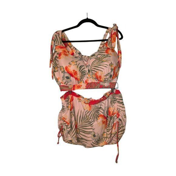 Other Plus Tropical Bikini Skirt BOTTOMS ONLY, Top in other listin Size 42" / US 20 - 6 Thumbnail