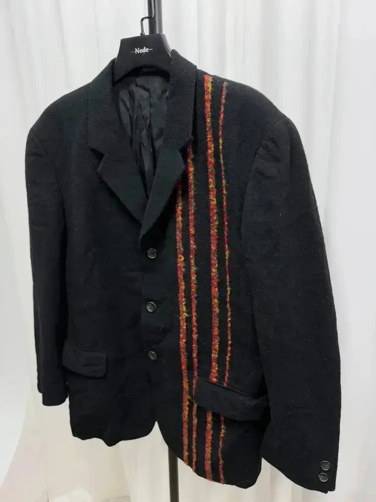 Yohji Yamamoto Y's LQMEN Stripe Jacket-2507