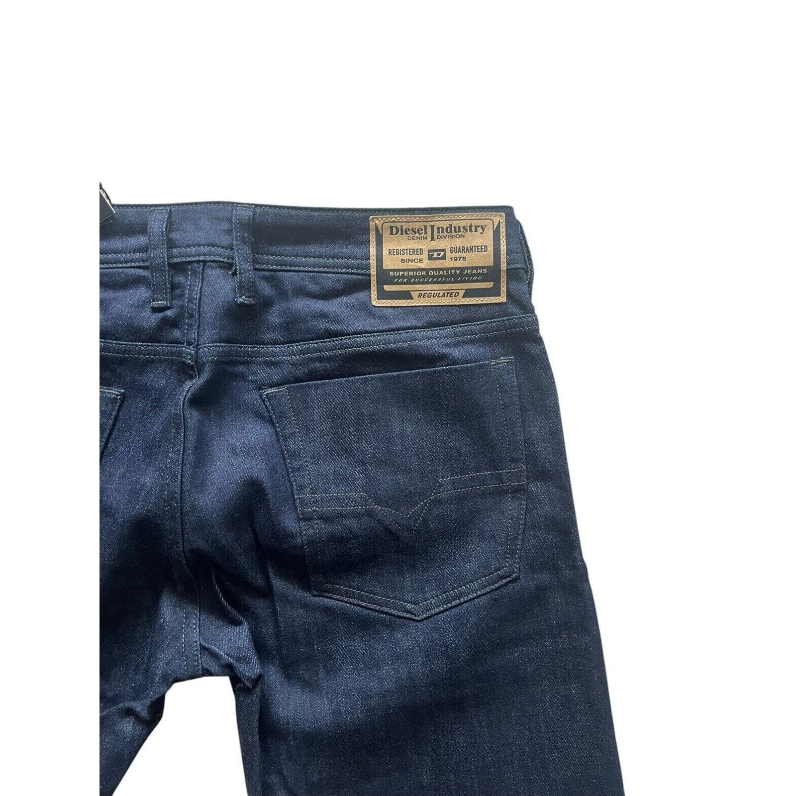 Diesel Diesel Mens Zatiny Bootcut Jeans RB060 Dark Blue Size 36/32 Size US 36 / EU 52 - 5 Thumbnail