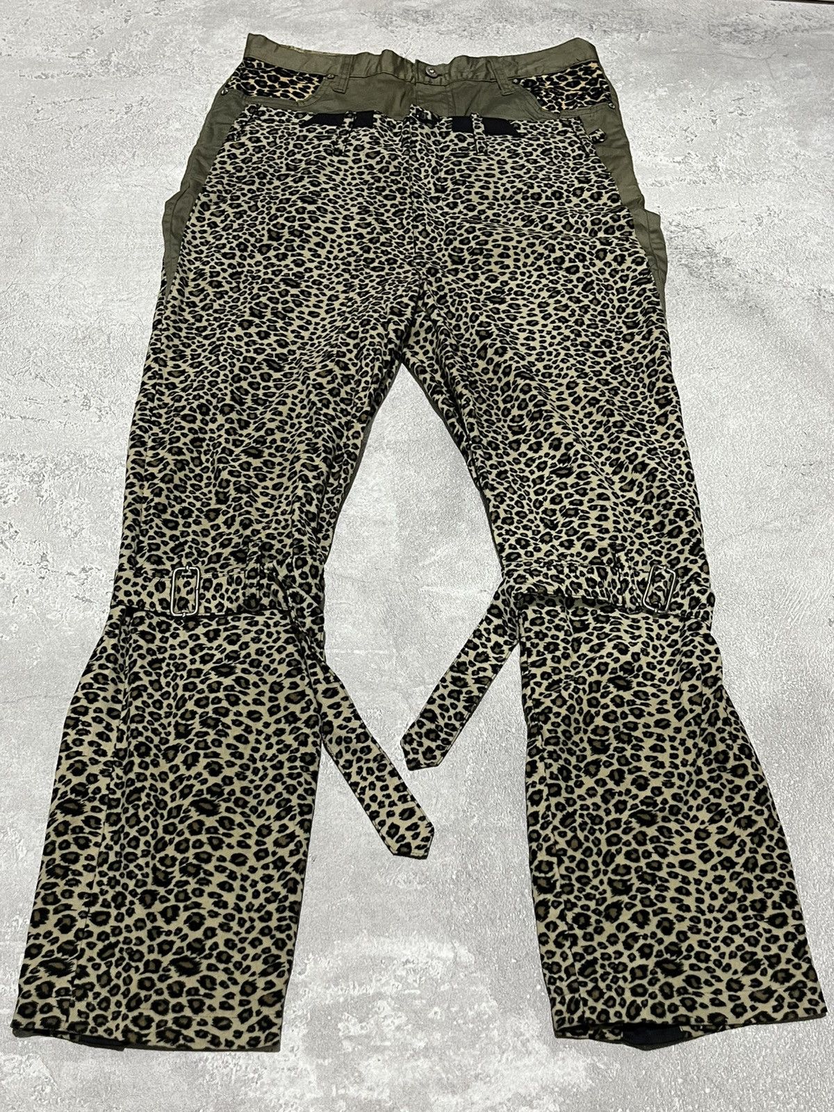 Japanese Brand Saintpain Leopart double waist zipper Size US 34 / EU 50 - 1 Thumbnail