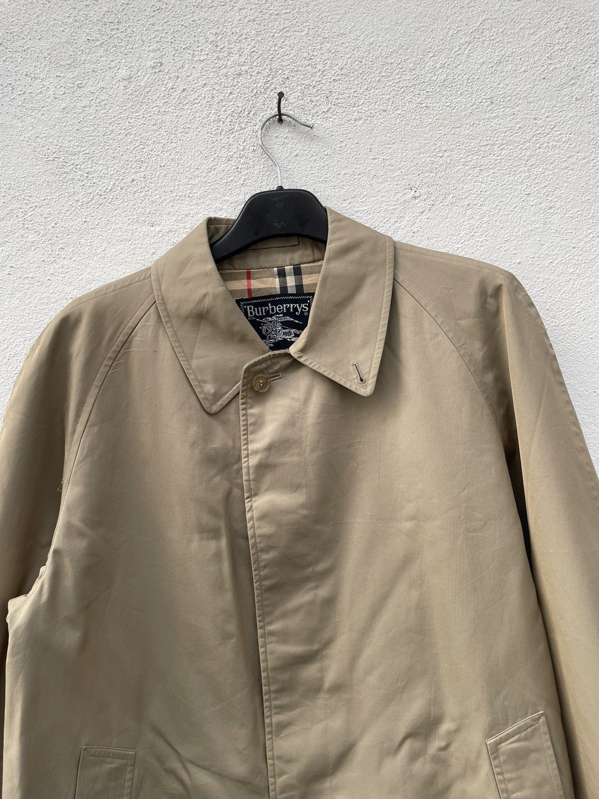 Burberry Prorsum Vintage Burberrys Over Coat Nova Check Lining Size US M / EU 48-50 / 2 - 3 Thumbnail