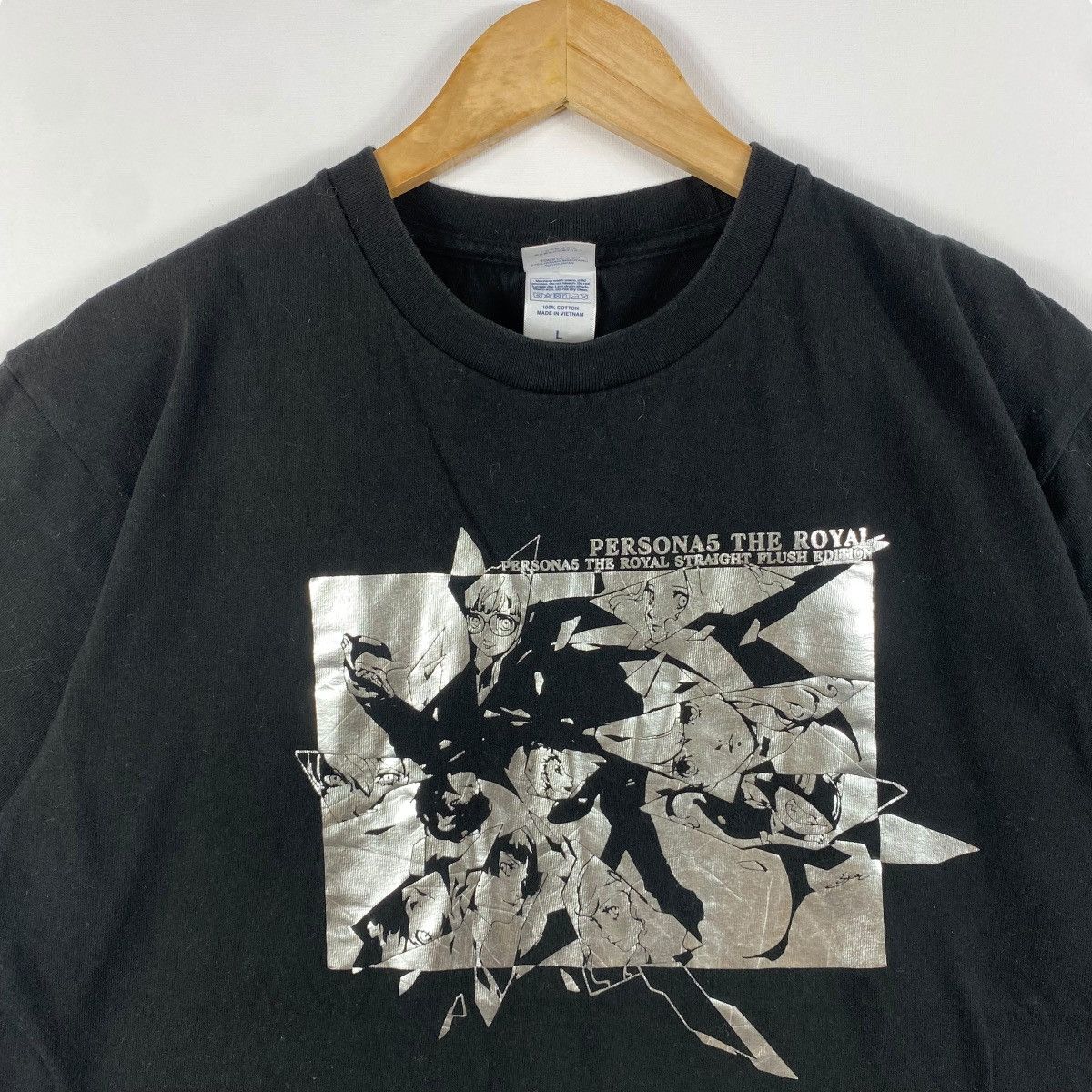 Anime × Japanese Brand PERSONA 5 The Royal Straight Flush Edition Anime Graphic Tee Size US L / EU 52-54 / 3 - 2 Thumbnail