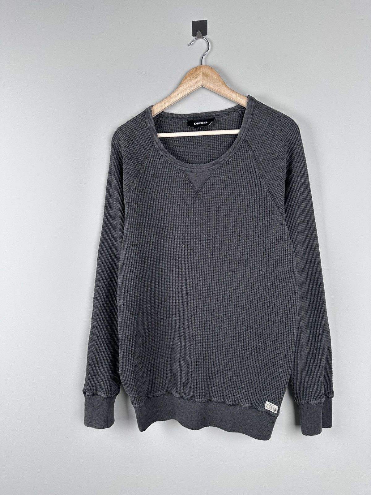 Diesel × If Six Was Nine Diesel Knit Sweater Oversized Opium Size US L / EU 52-54 / 3 - 2 Thumbnail