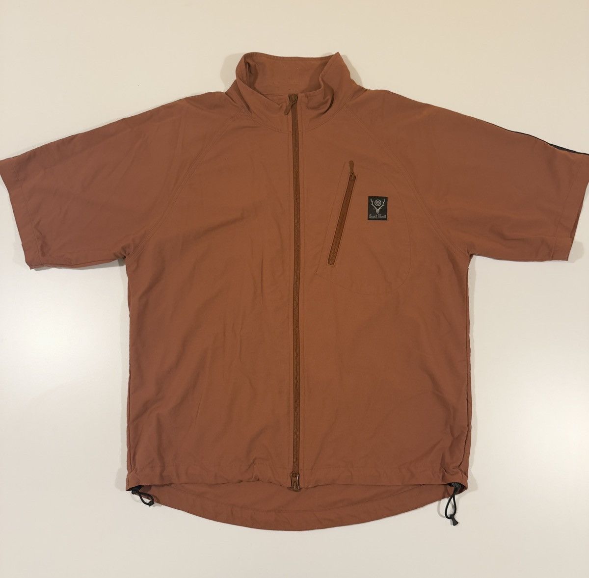 South2 West8 S.L Zipped Trail Shirt - Burgundy/Clay M Size US M / EU 48-50 / 2 - 1 Thumbnail