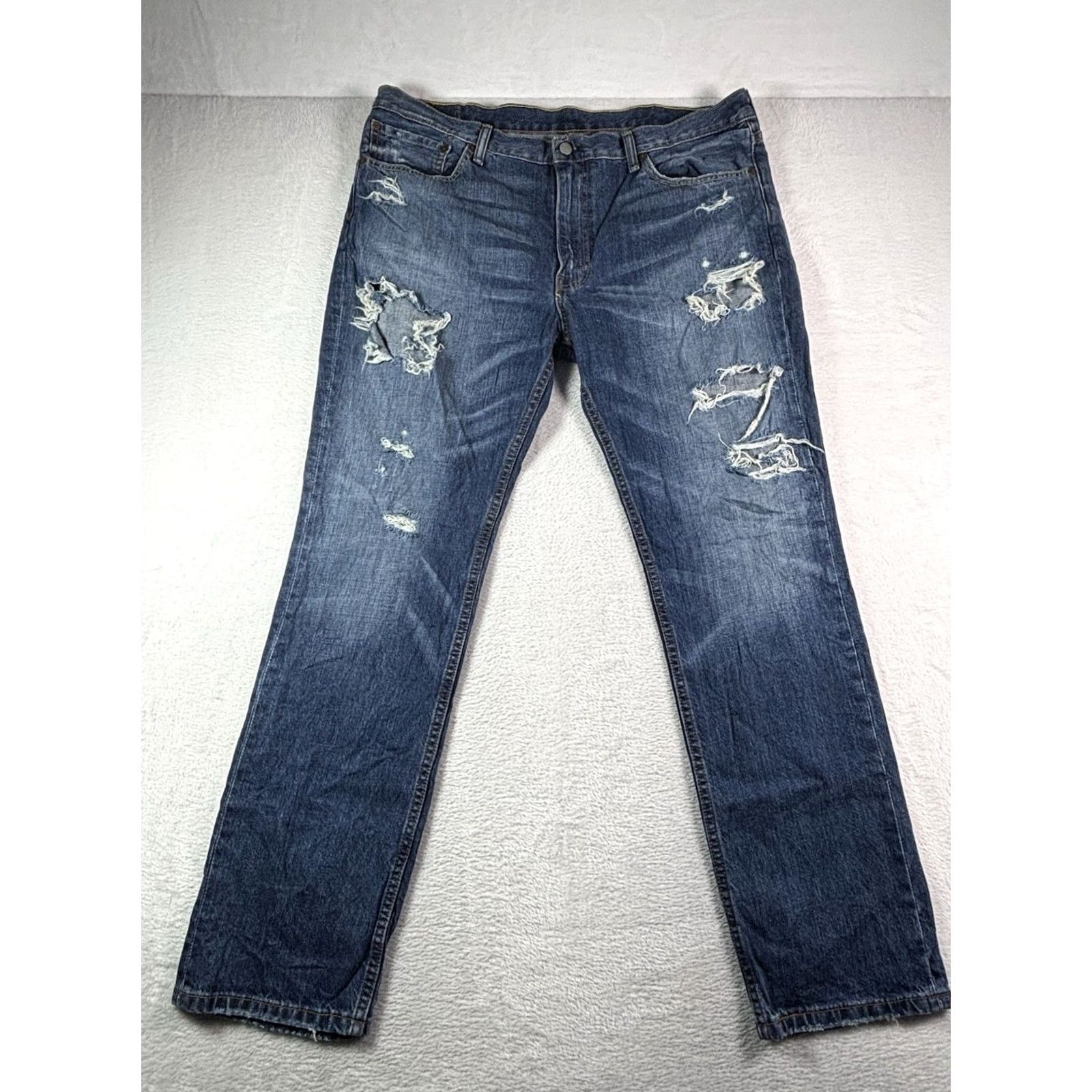 Levi's Levi's 511 Jeans Mens Regular Fit Straight 40x32 Denim Blue Medium Wash 5-Pocket Logo Vintage: No Size US 40 / EU 56 - 2 Thumbnail