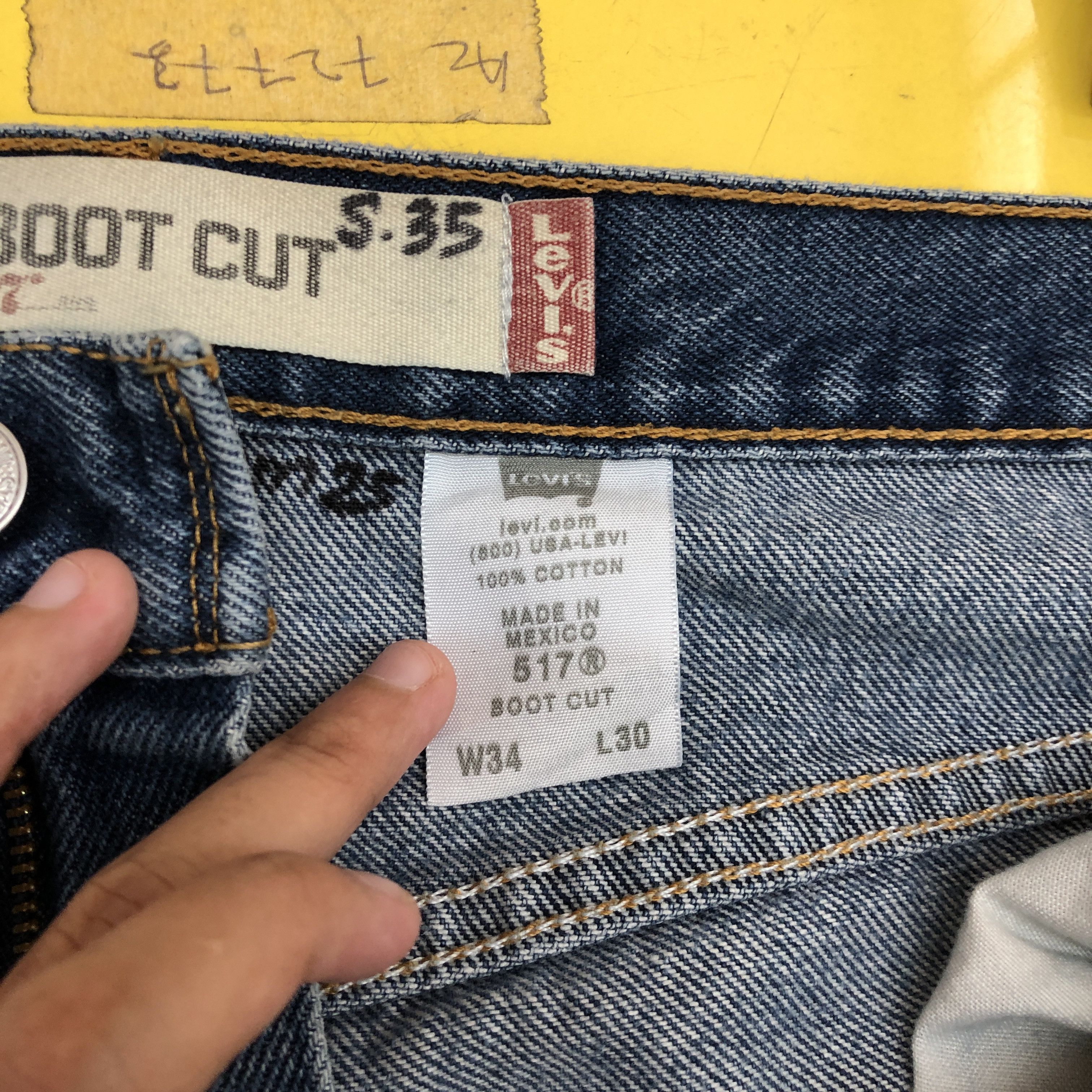 Levi's Vintage Levi's Bootcut Jeans Flare Levis Bell Bottom Denim Size US 34 / EU 50 - 8 Thumbnail