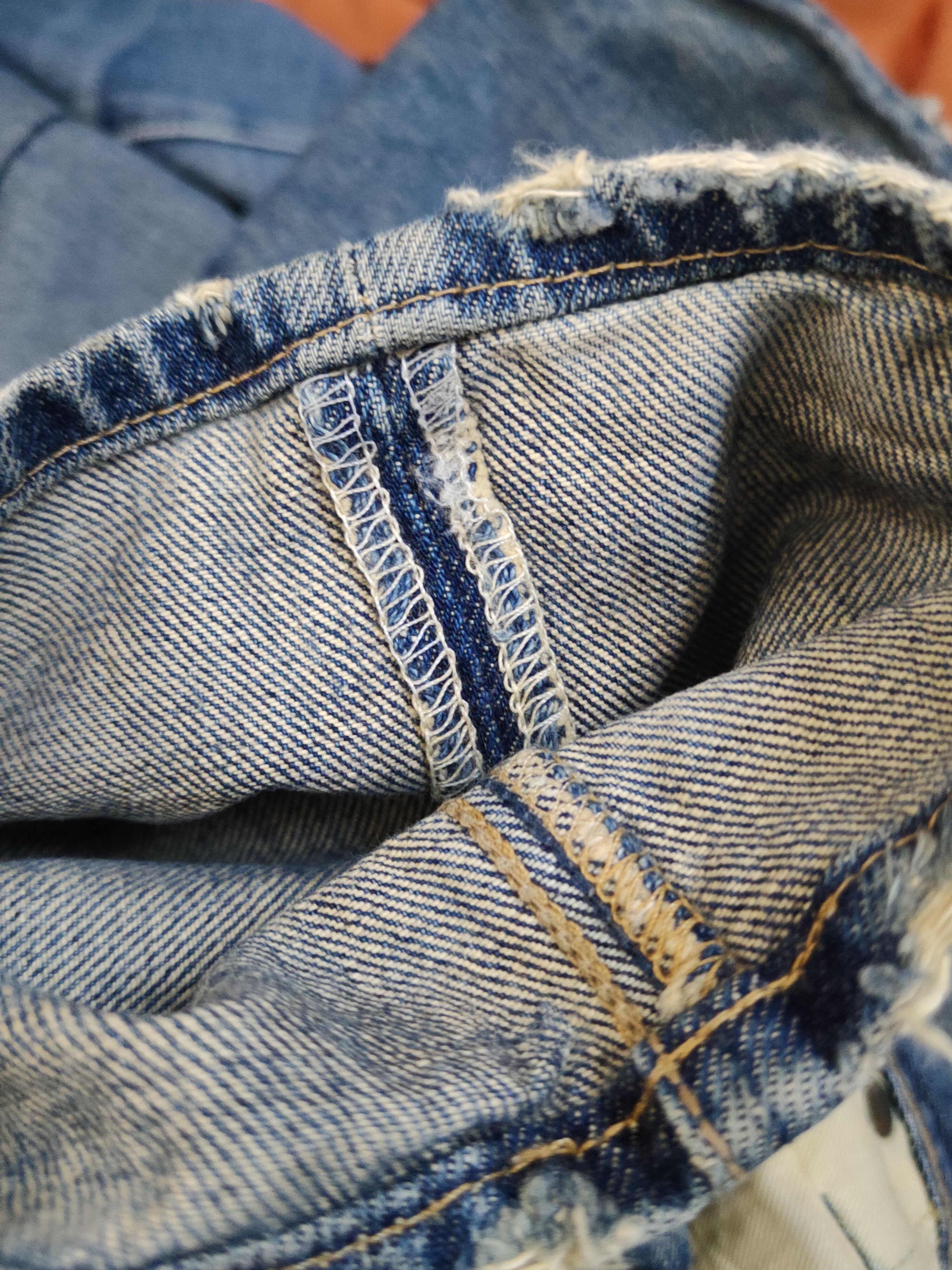 Spellbound 90' Spellbound japan Distressed Ripped denim Jeans #W1705 DL Size US 30 / EU 46 - 12 Thumbnail