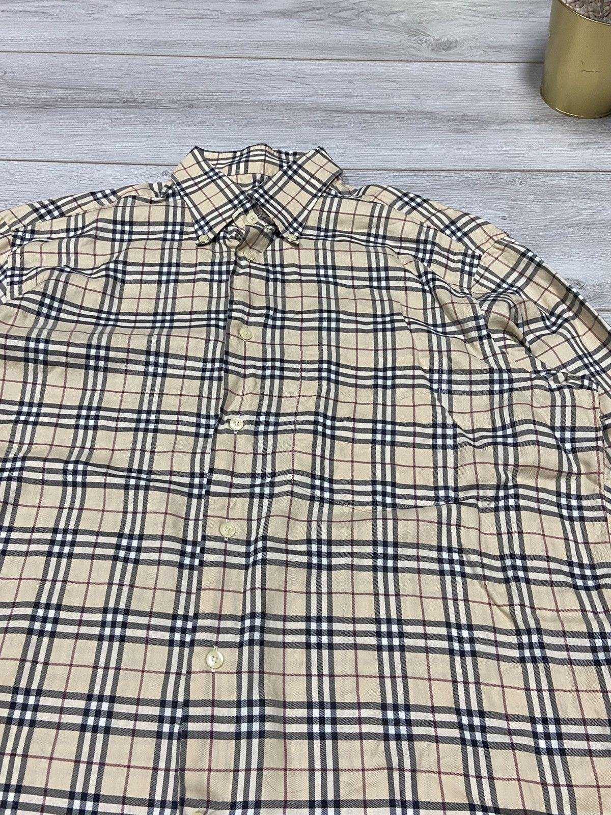Burberry Burberry Brit shirt nova check overprint vintage Size US L / EU 52-54 / 3 - 4 Thumbnail