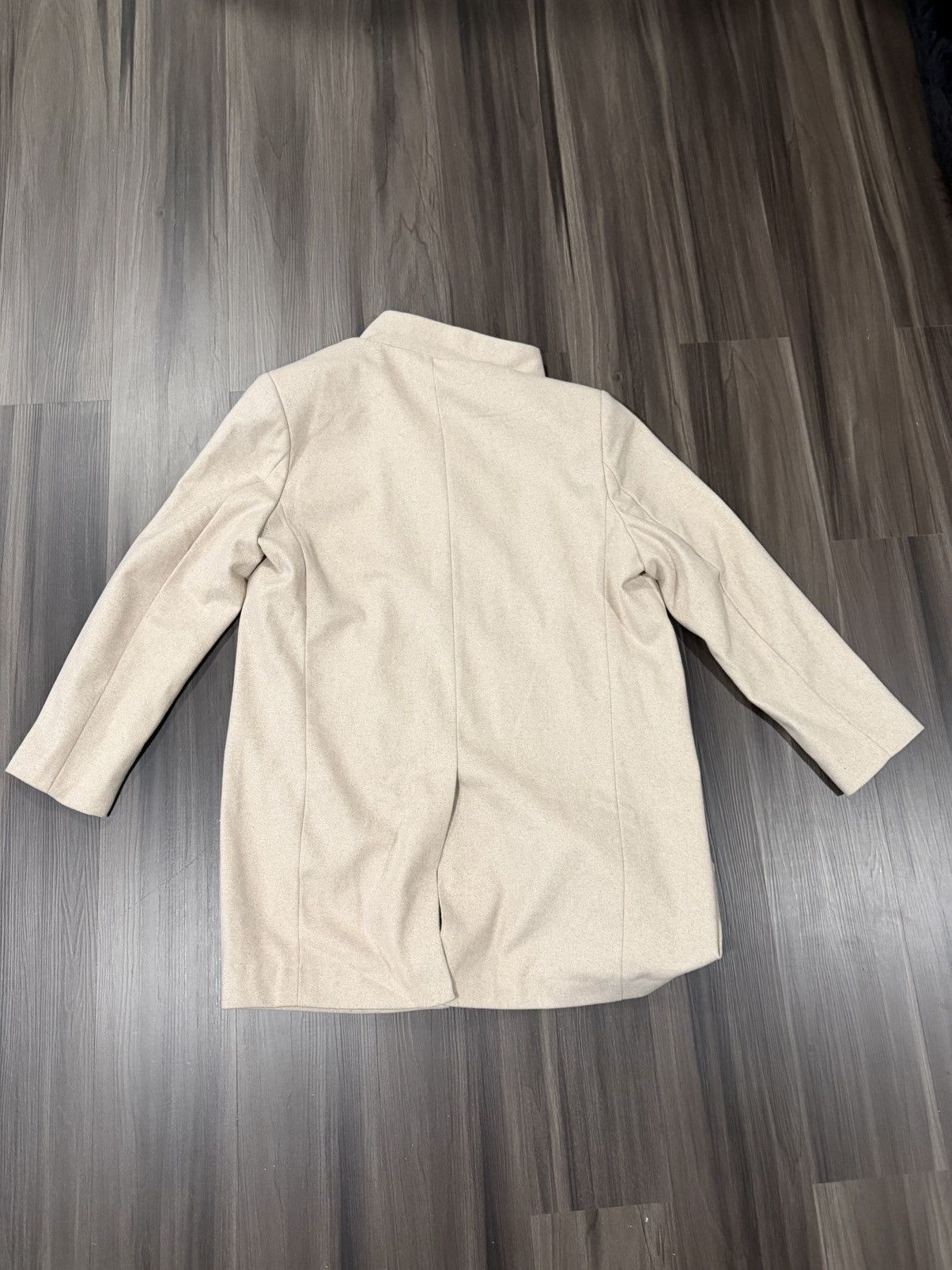 Boohoo BoohooMAN Tan Pea coat sz XL Size US XL / EU 56 / 4 - 2 Thumbnail