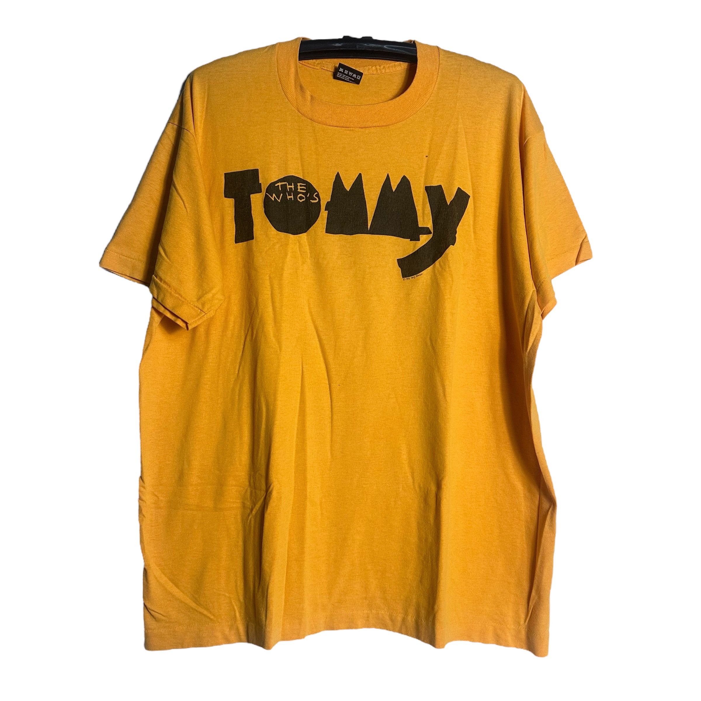 Band Tees 🔥RARE🔥The Who Band Tommy Promo T-shirt Single Stich Size US XL / EU 56 / 4 - 1 Thumbnail