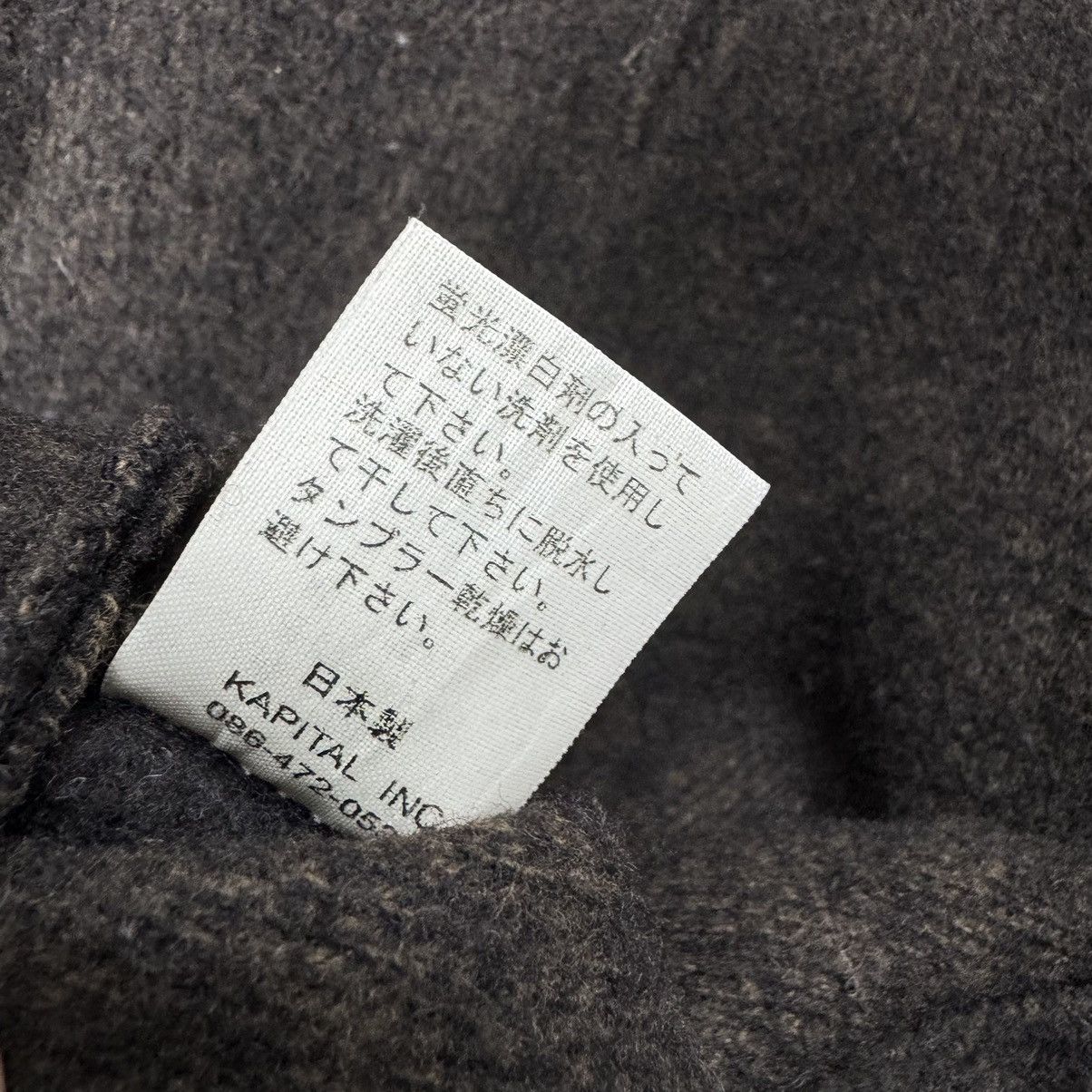 Kapital 🔥KAPITAL DUFFLE COAT WOOL SHORT SLEEVE JACKET Size XS / US 0-2 / IT 36-38 - 11 Thumbnail