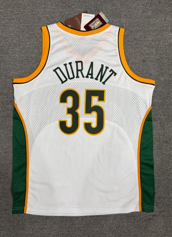 NBA 35 Kevin Durant Jersey Seattle SuperSonics Jersey Size US M / EU 48-50 / 2 - 2 Thumbnail