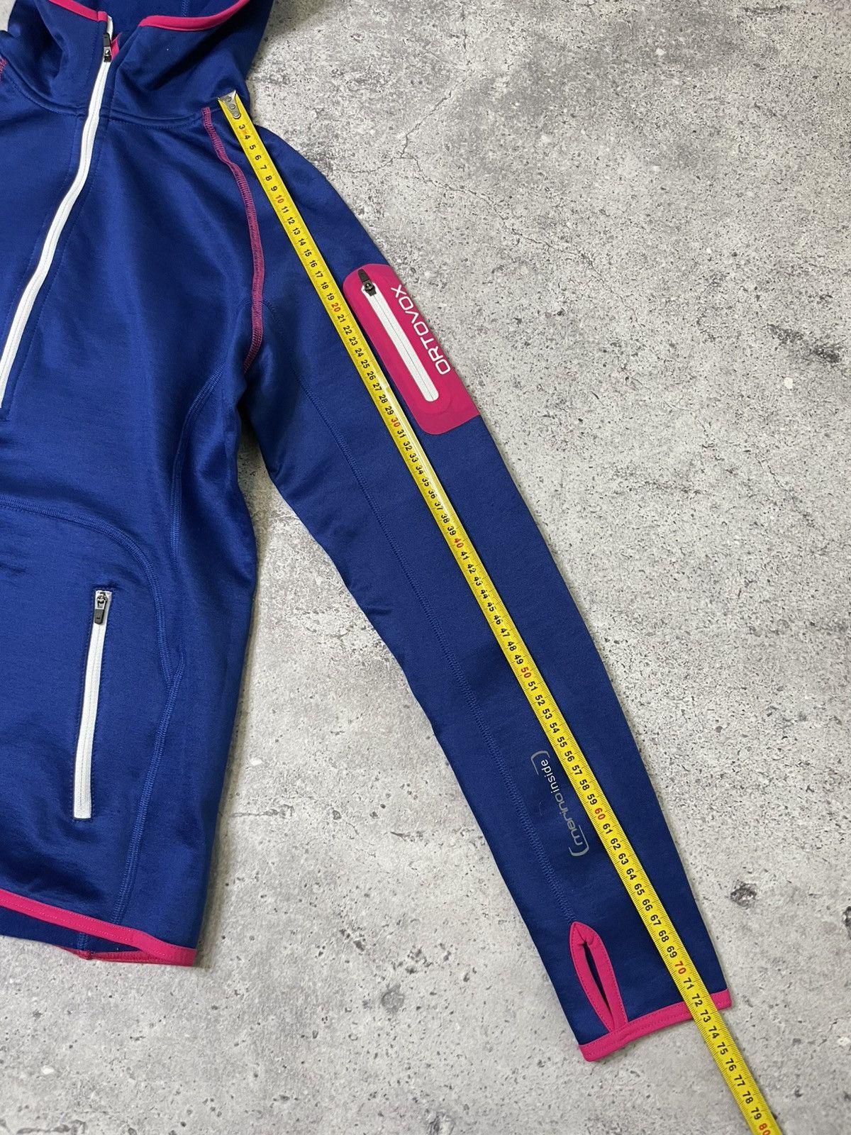 ORTOVOX Ortovox Merino Inside Zip Hooded Fleece Multicolor Jackef Size L / US 10 / IT 46 - 10 Thumbnail
