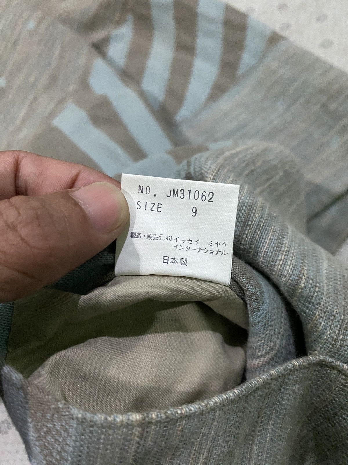 Issey Miyake Vintage 70's Issey Miyake Jacquard Baggy Jacket Size US M / EU 48-50 / 2 - 13 Thumbnail