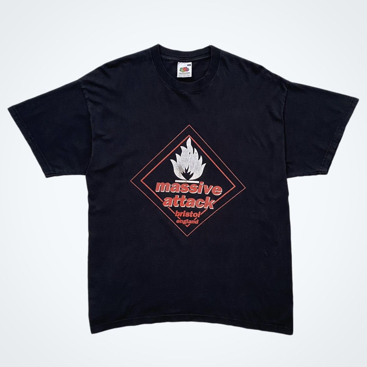 Fruit Of The Loom Massive Attack - Robert Del Naja - T-Shirt | Grailed