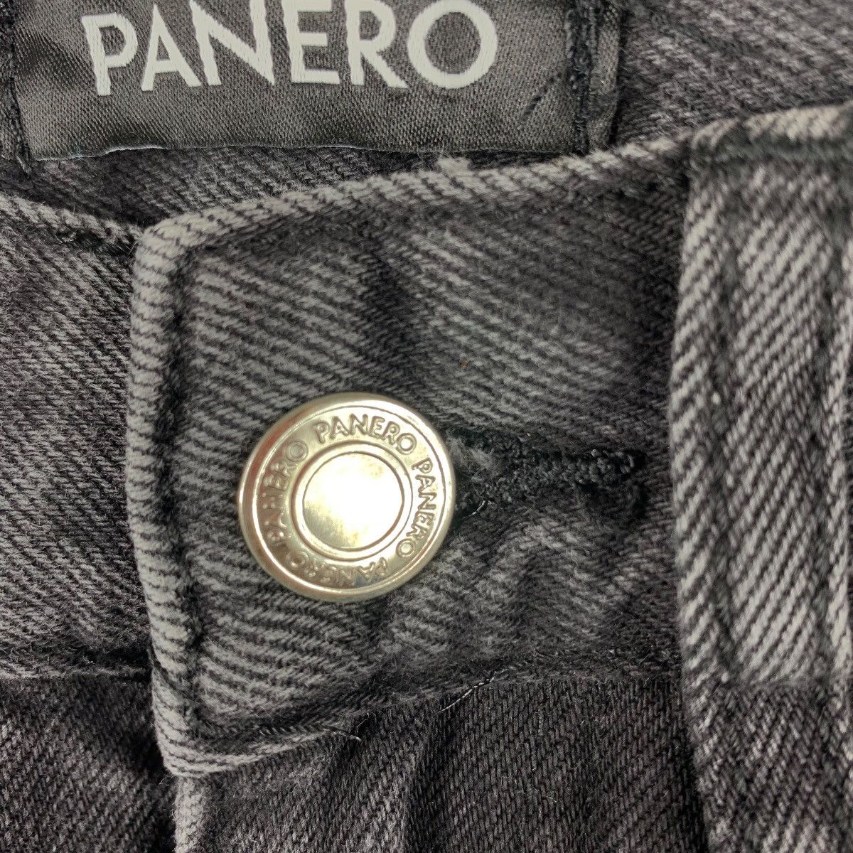 Designer × Japanese Brand PANERO Bleach dyedenim skinny jeans Size US 27 - 5 Thumbnail