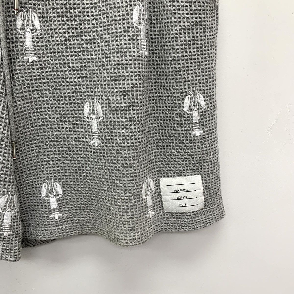 Thom Browne Thom Browne Grey All-over Lobster Print Casual Shorts K26WX Size US 36 / EU 52 - 4 Thumbnail