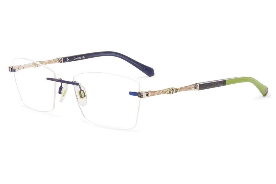 Other Coco Song Eyeglasses CV176 Slow Blues Col 4 54/18/140 Size ONE SIZE - 1 Thumbnail