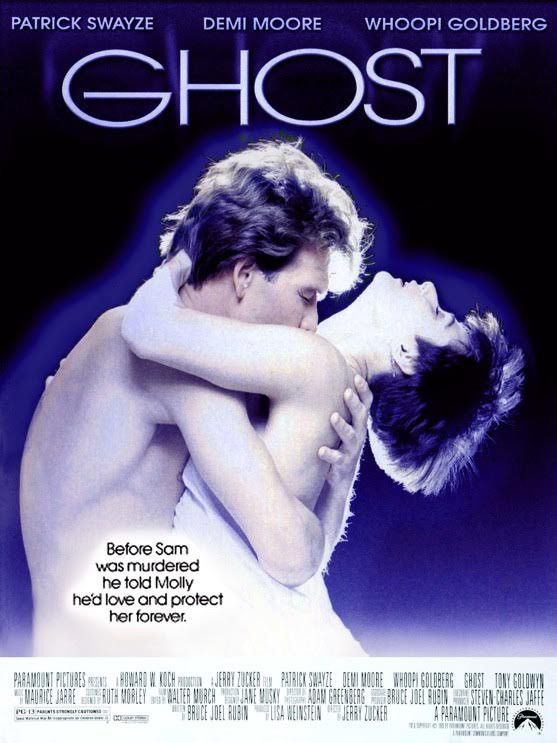Mostly Heard Rarely Seen × Vintage Vintage 80's GHOST Movie Thriller Romance By Jerry Zucker Size US M / EU 48-50 / 2 - 1 Thumbnail