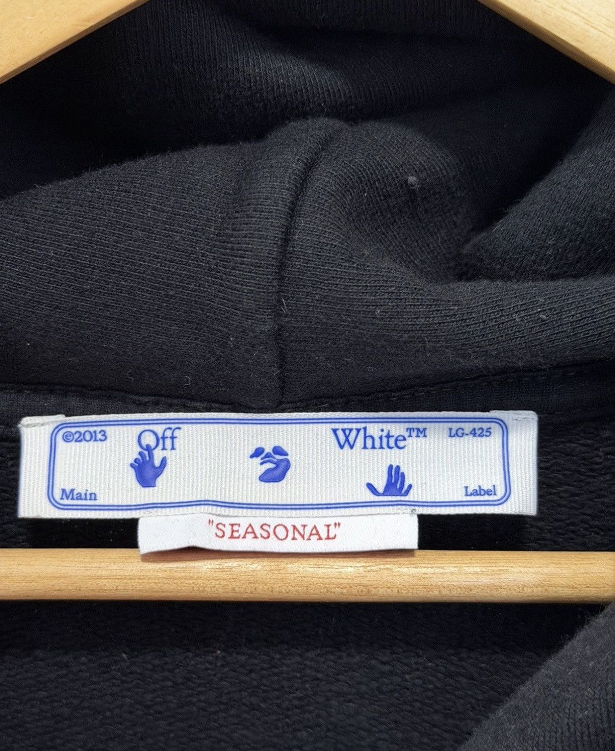 Off-White OFF WHITE HIGH WEED BLACK HOODIE Size US XL / EU 56 / 4 - 10 Thumbnail