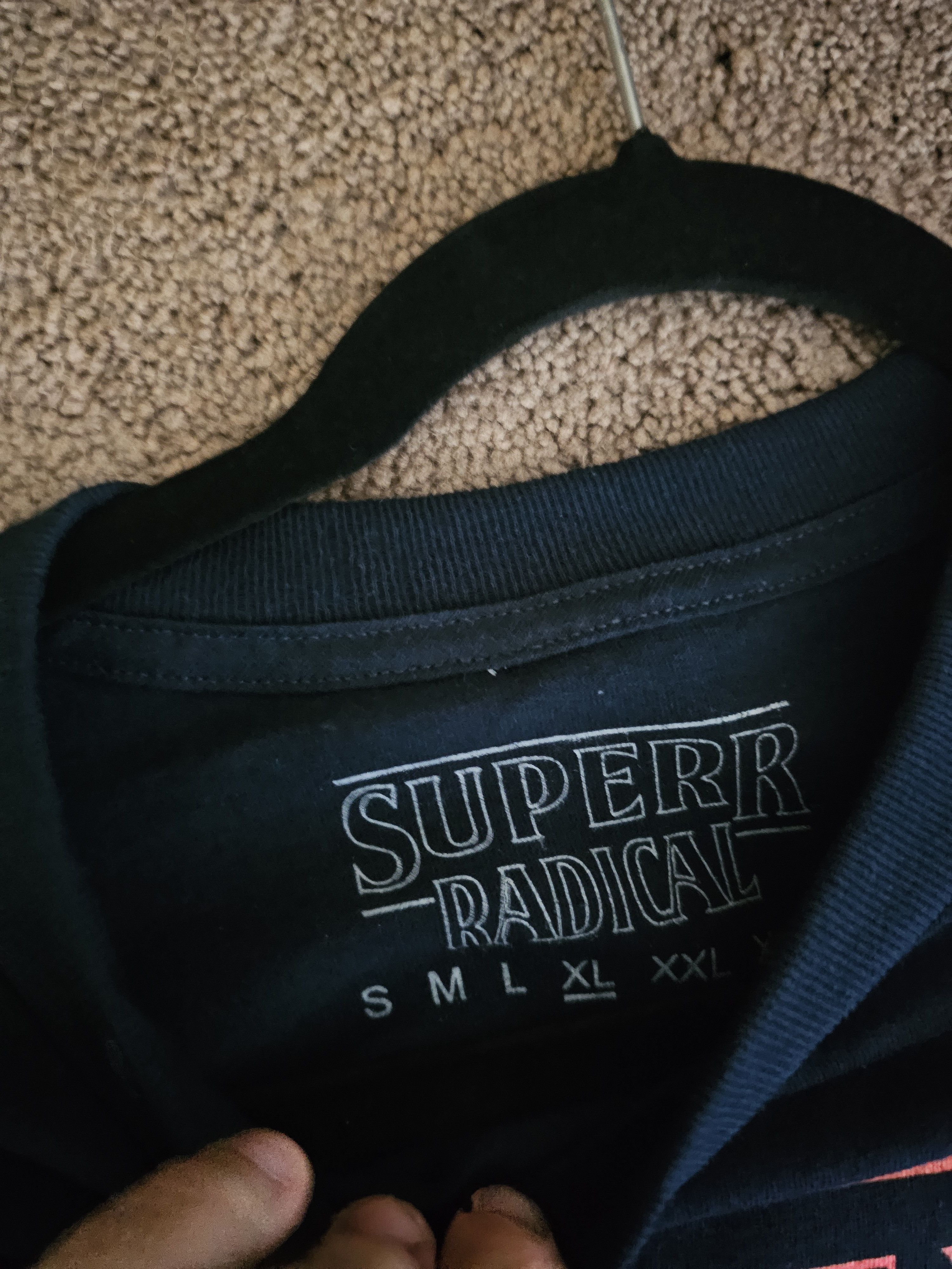 Superrradical Superrradical Stranger Things Tee - Blue Size US XL / EU 56 / 4 - 2 Thumbnail