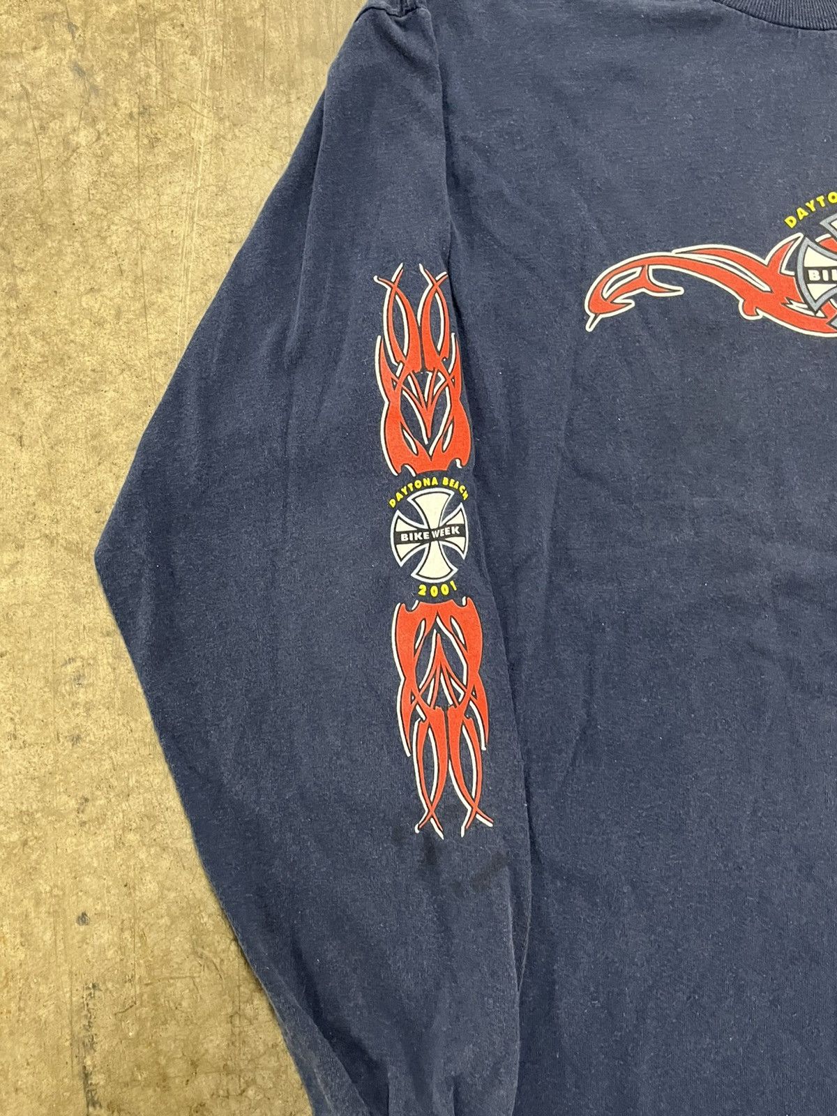 West Coast Choppers Y2k west coast choppers style longsleeve skater rare hype Size US XL / EU 56 / 4 - 6 Thumbnail