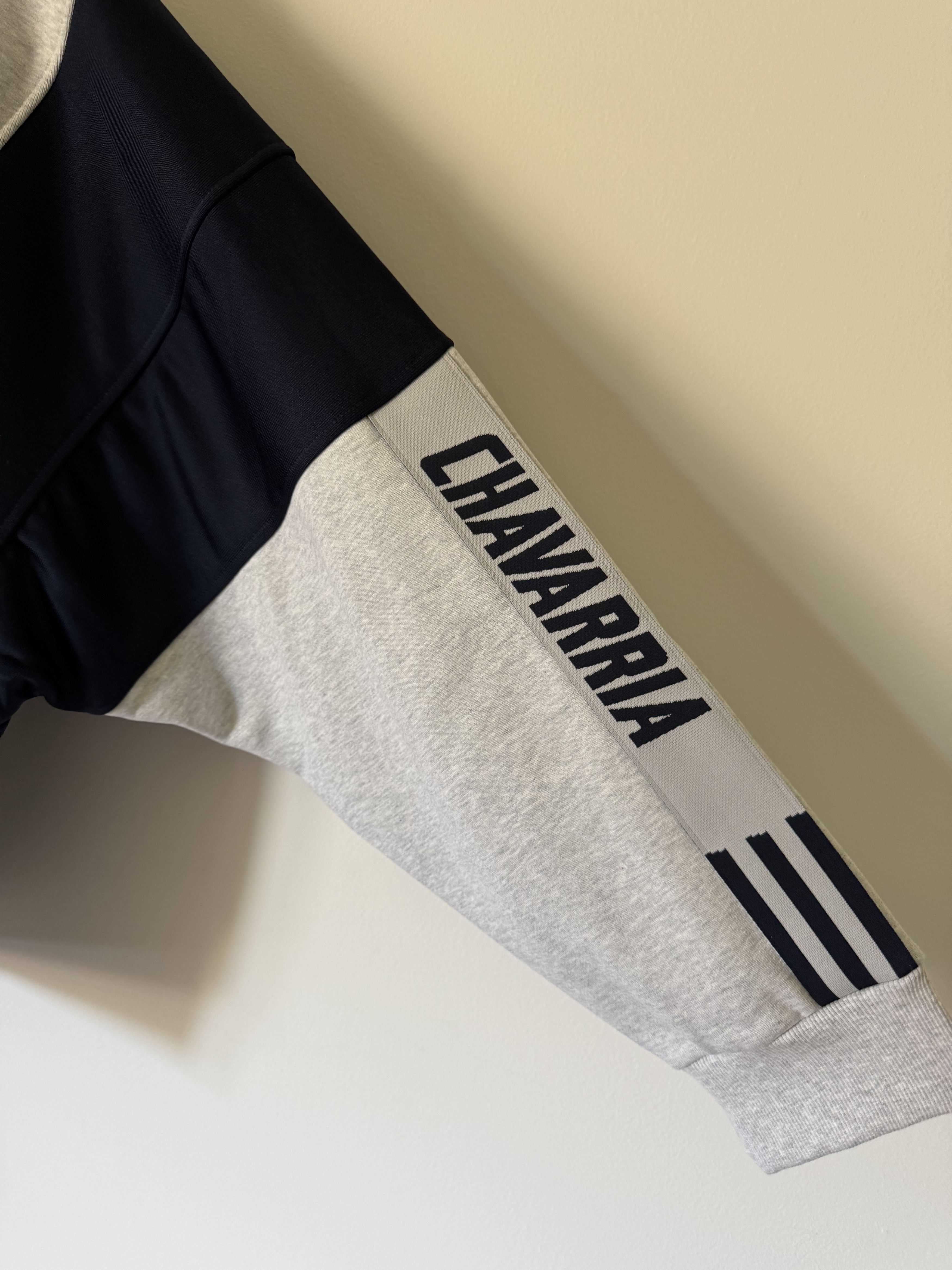Adidas × Willy Chavarria Willy Chavarria Adidas Watsonville Mock Neck Sweatshirt Gray Size US XL / EU 56 / 4 - 4 Thumbnail