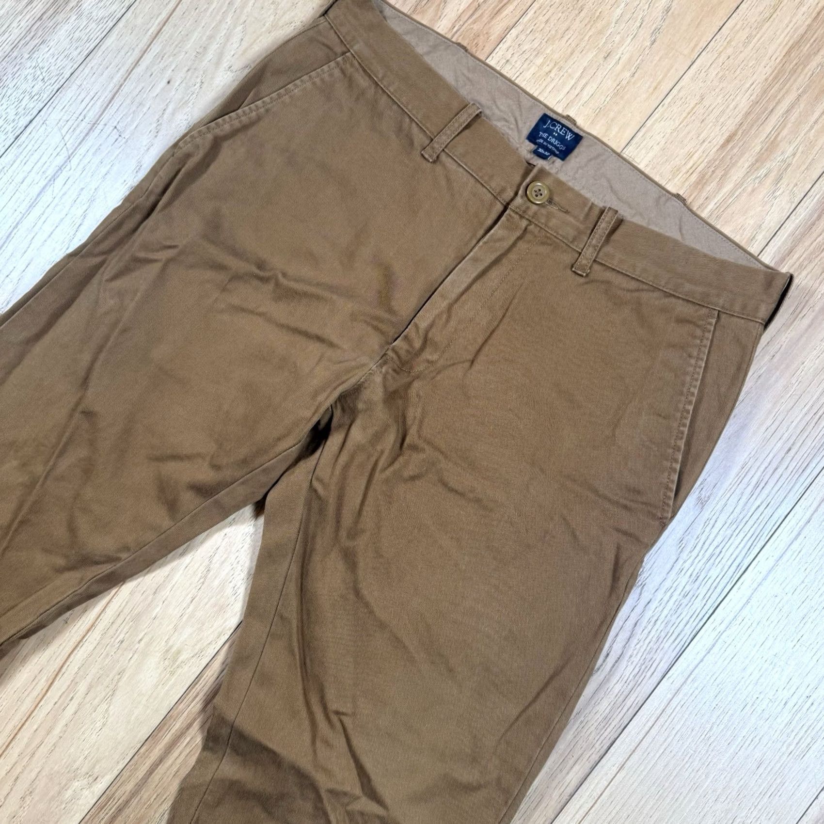 J.Crew J.CREW Pants Chino Straight Brown Mens 31x32 Size US 31 - 2 Thumbnail