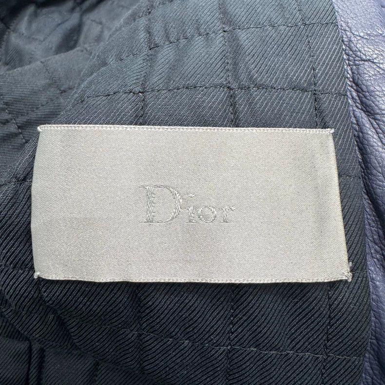 Dior Dior shearling collar leather jacket Size US M / EU 48-50 / 2 - 3 Thumbnail