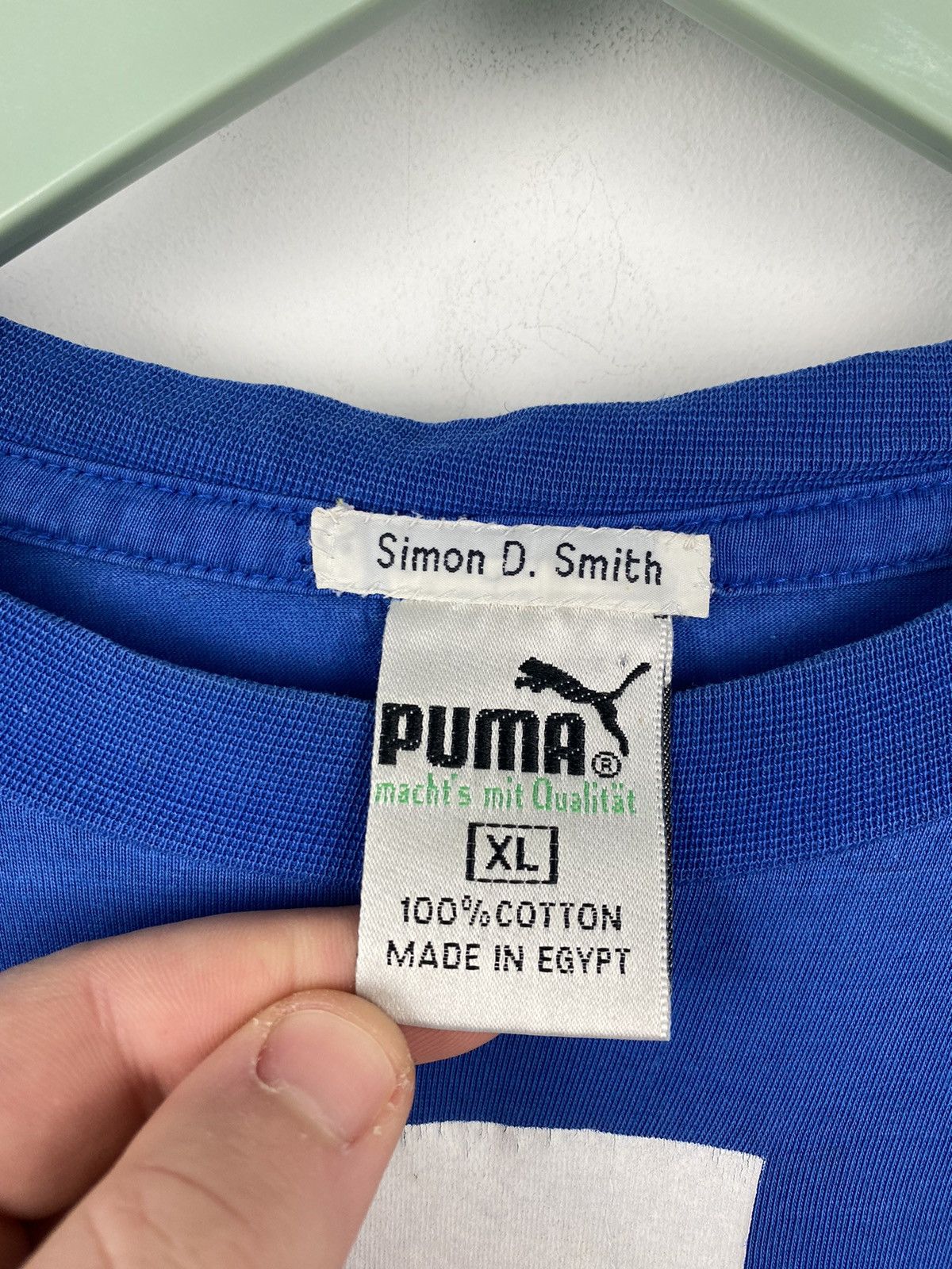 Puma Vintage 90s Sheffield Wednesday Puma T Shirt PSG Milan Y2K Size US XL / EU 56 / 4 - 13 Thumbnail
